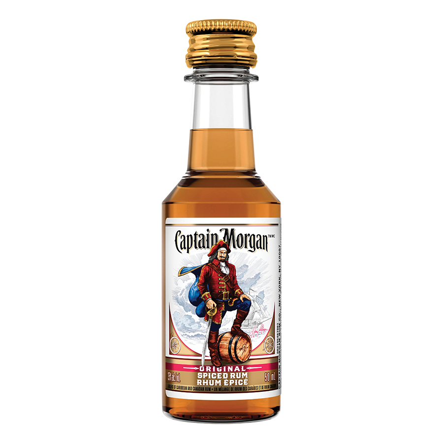 CAPTAIN MORGAN SPICED RUM 50ML @ Kelowna [1001849]