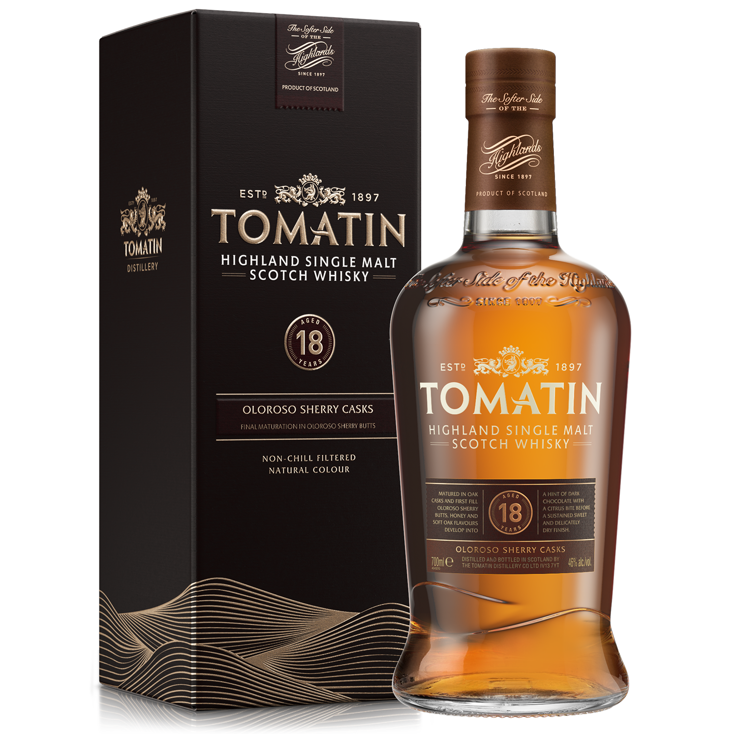 TOMATIN 18YR SINGLE MALT SCOTCH WHISKY 750ML @ Kelowna [1001908]