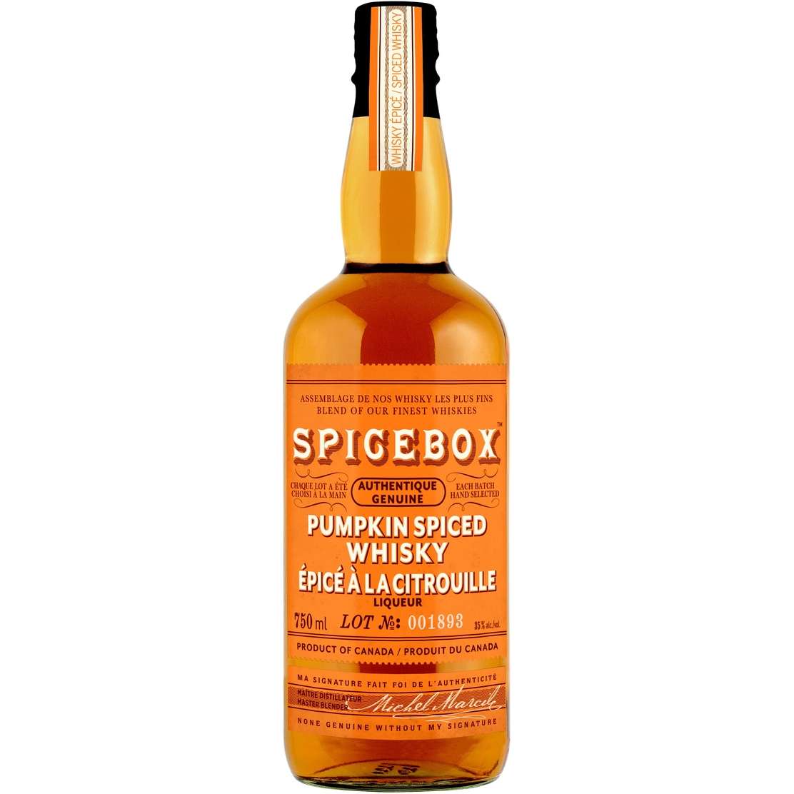 SPICEBOX PUMPKIN CANADIAN SPICED WHISKY 750ML @ Kelowna [1001918]