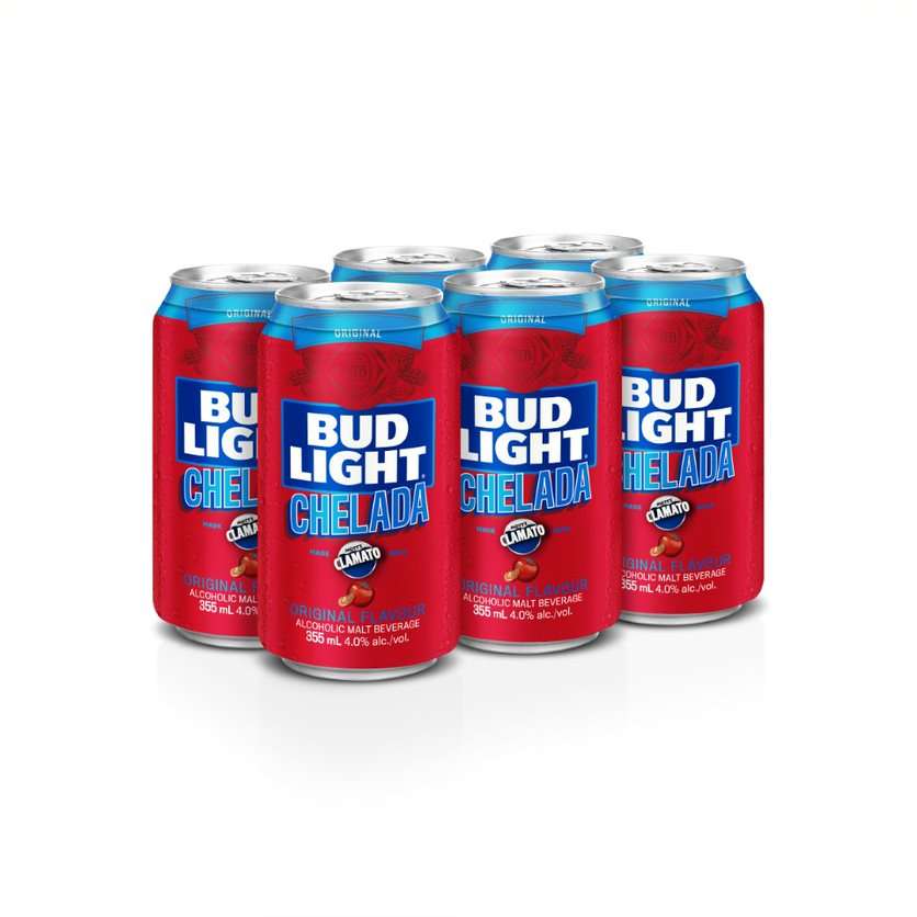 BUD LIGHT CHELADA 355ML 6PK CAN @ Kelowna [1001998]