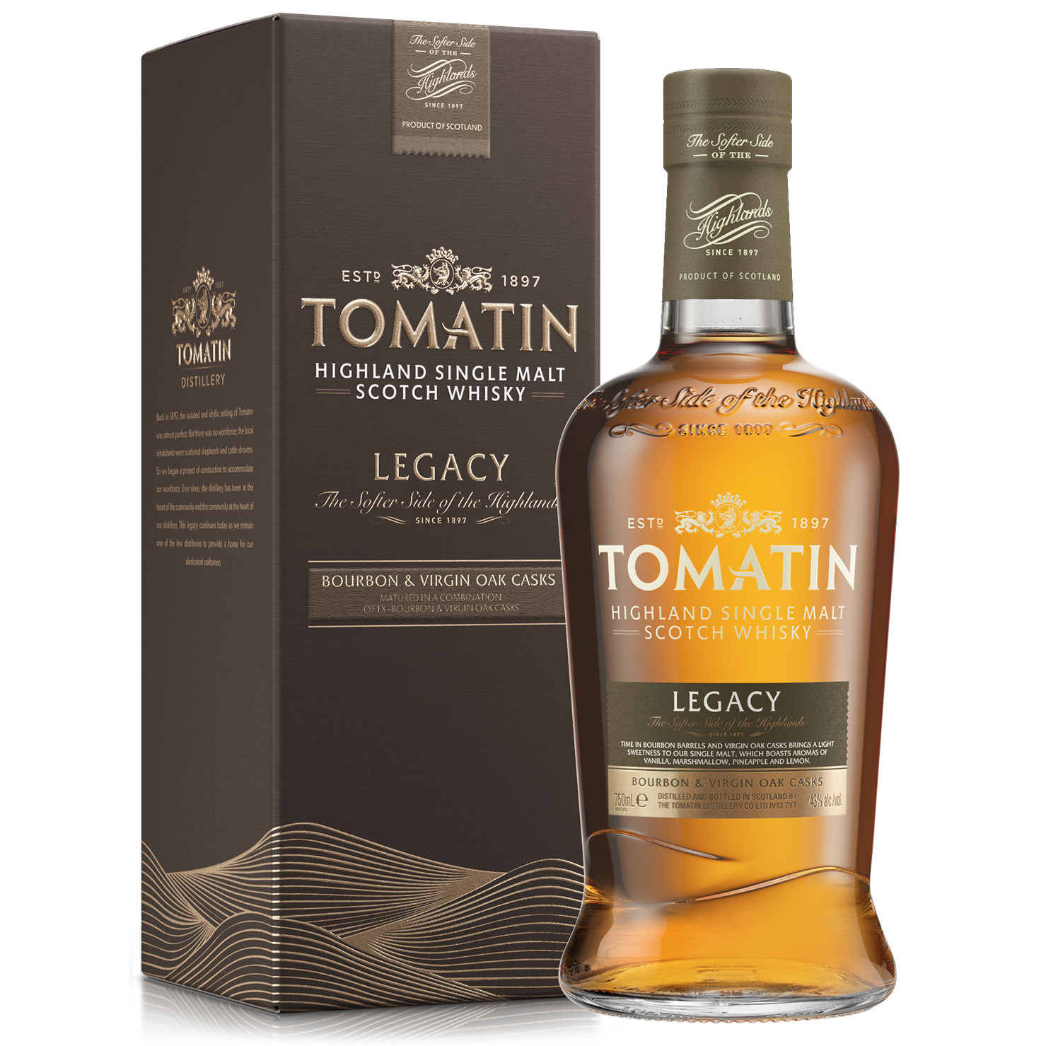 TOMATIN LEGACY HIGHLAND SINGLE MALT SCOTCH WHISKY 750ML @ Kelowna [1002003]