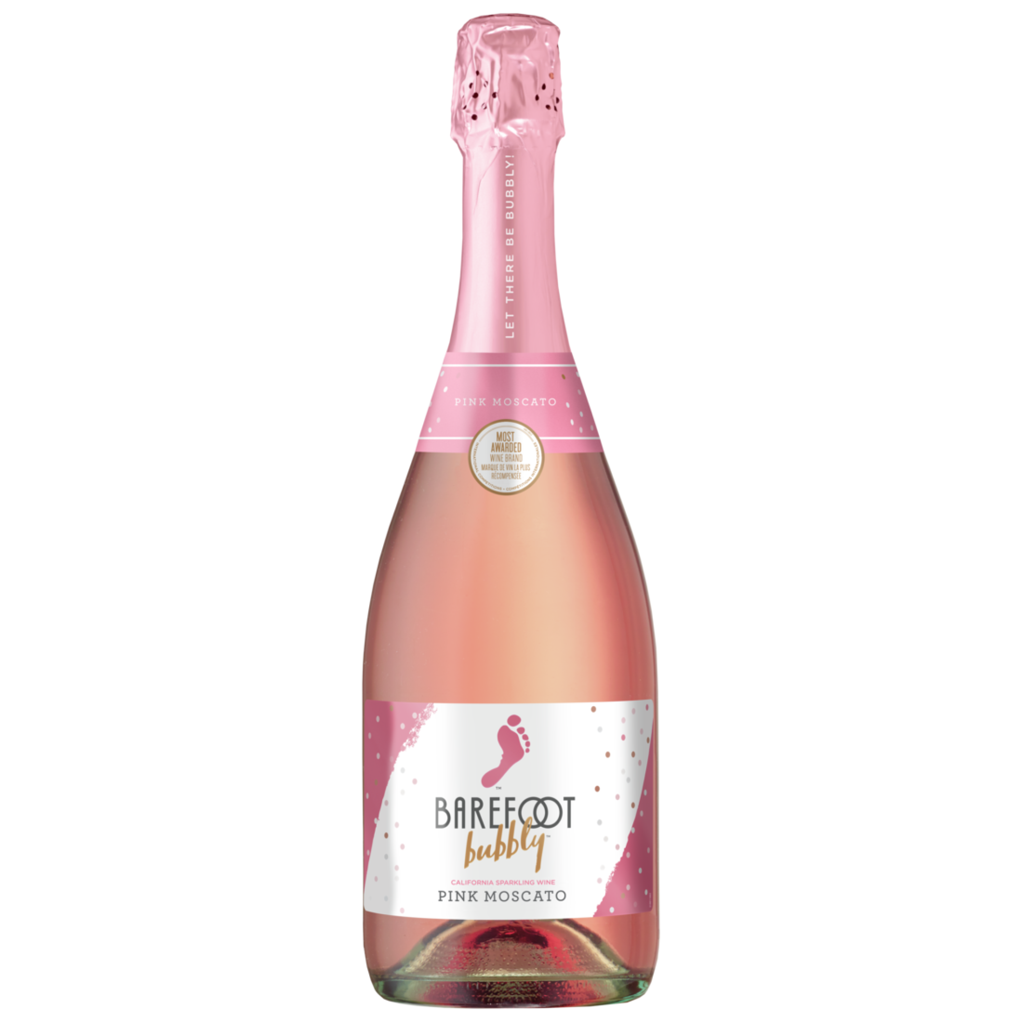 BAREFOOT BUBBLY PINK MOSCATO 750ML @ Kelowna [1002103]