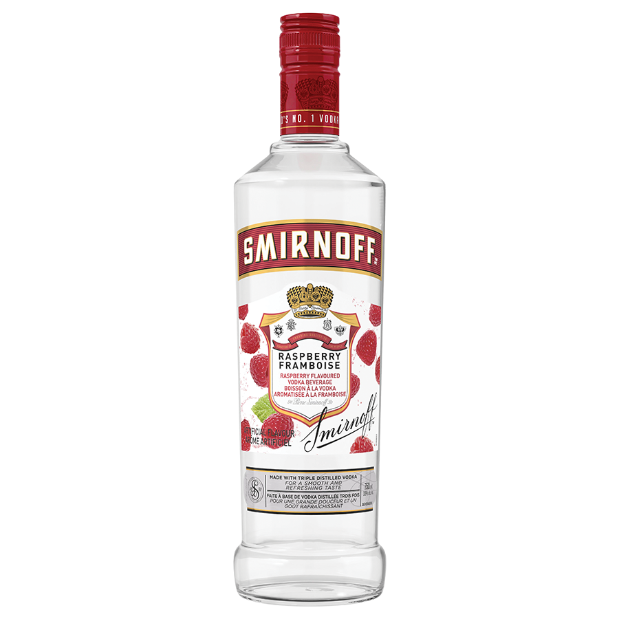 SMIRNOFF RASPBERRY VODKA 750ML @ Kelowna [1002148]