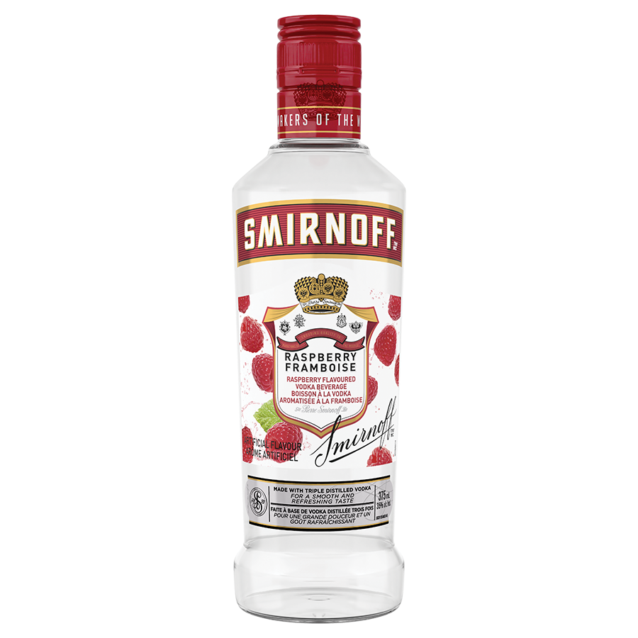 SMIRNOFF RASPBERRY VODKA 375ML @ Kelowna [1002149]