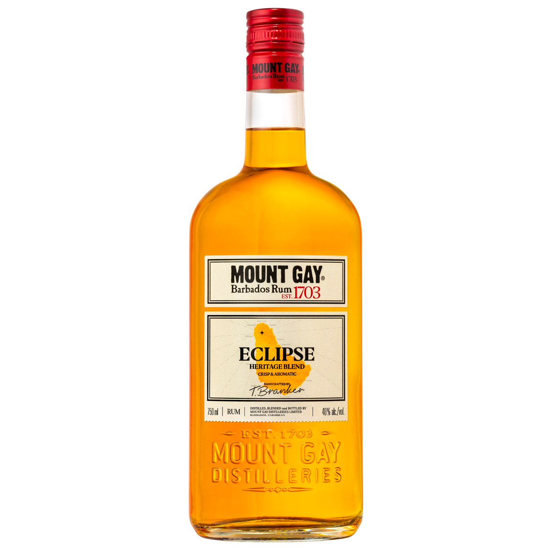 MOUNT GAY ECLIPSE AMBER RUM 750ML @ Kelowna [1002205]