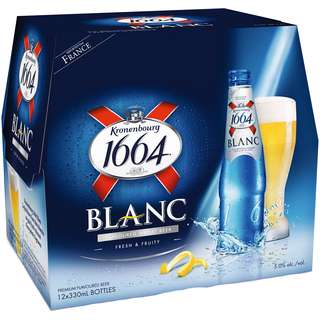 KRONENBOURG 1664 BLANC 330ML 12PK BT @ Kelowna [1002222]