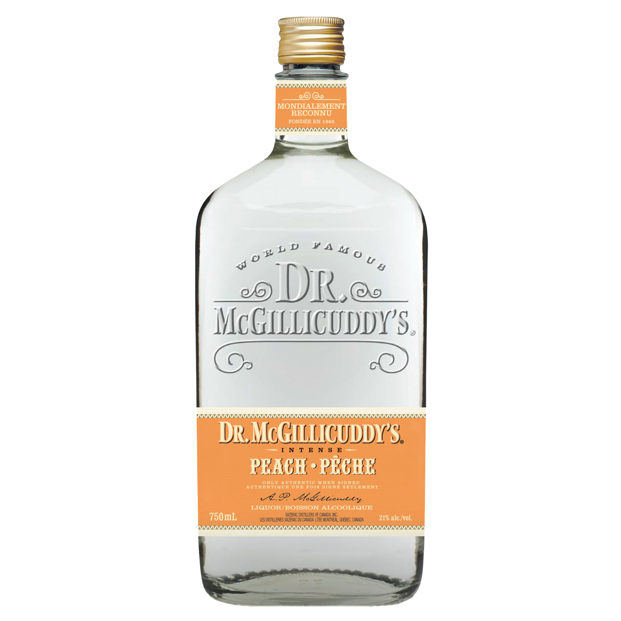 MCGILLICUDDY PEACH SCHNAPPS 750ML @ Kelowna [1002264]