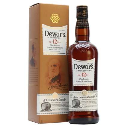 Wine and Beyond - DEWARS 12YR BLENDED SCOTCH WHISKY 750ML - Dewars