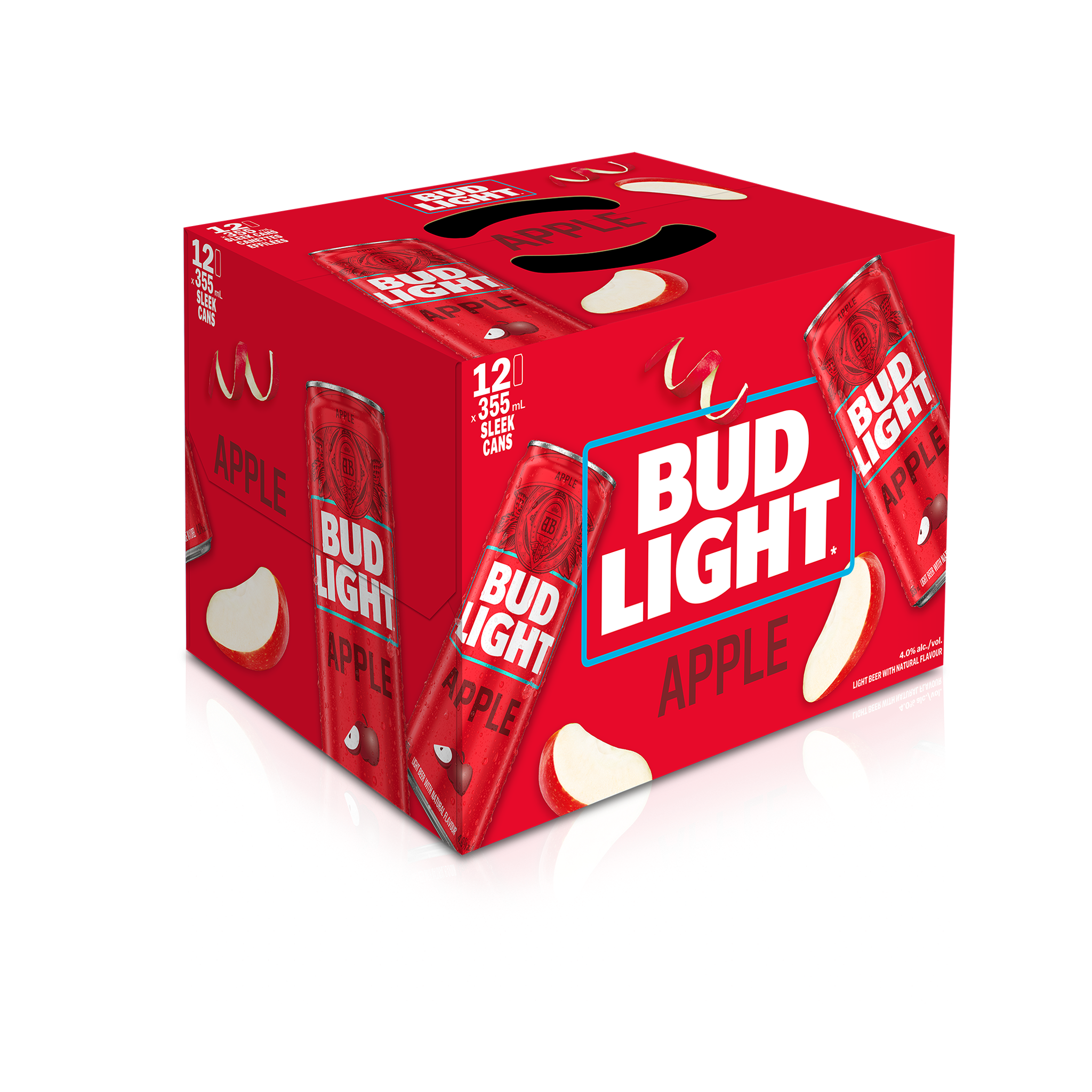 BUD LIGHT APPLE 355ML 12PK CAN @ Kelowna [1002450]