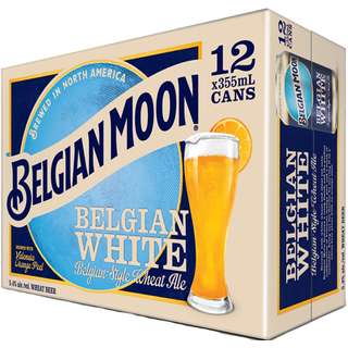 BLUE MOON WHEAT ALE 355ML 12PK CAN @ Kelowna [1002650]