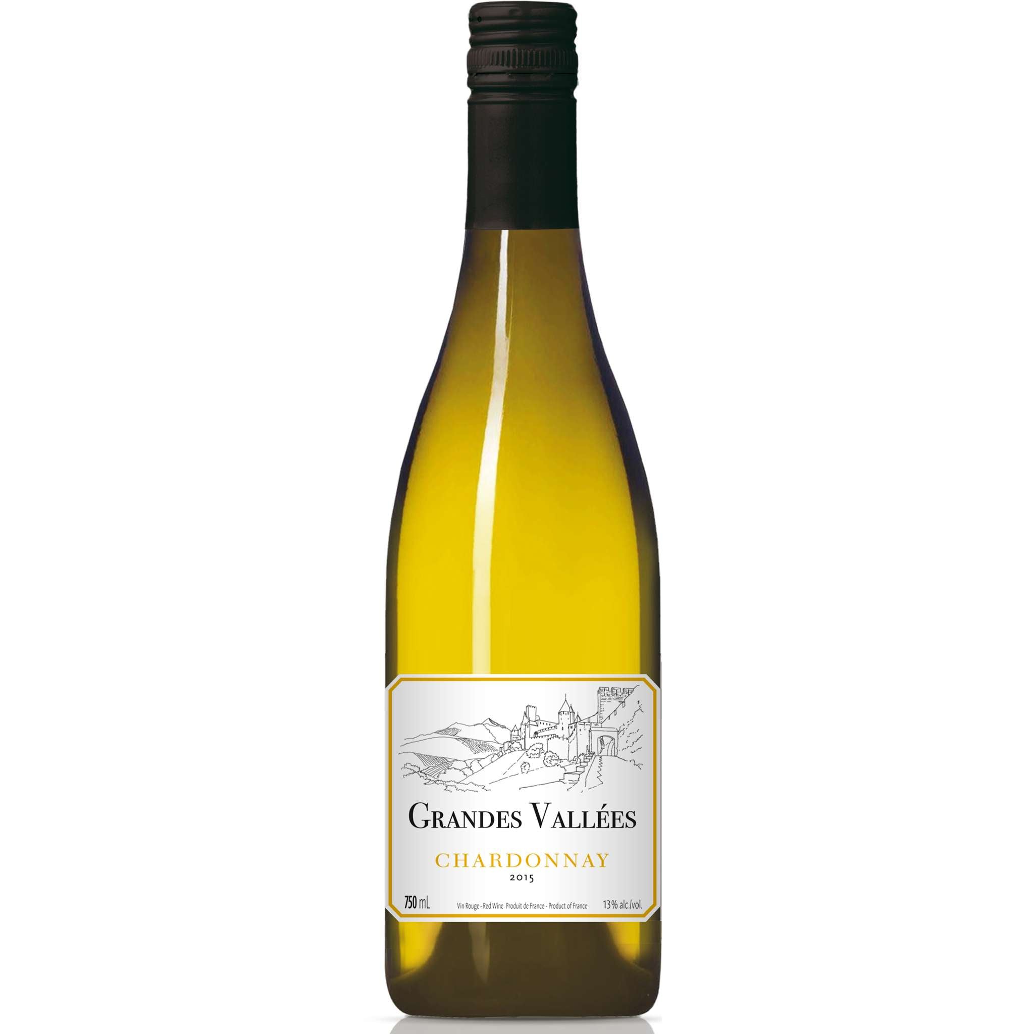 GRANDES VALLEES CHARDONNAY 750ML @ Sage Hill [1002836]