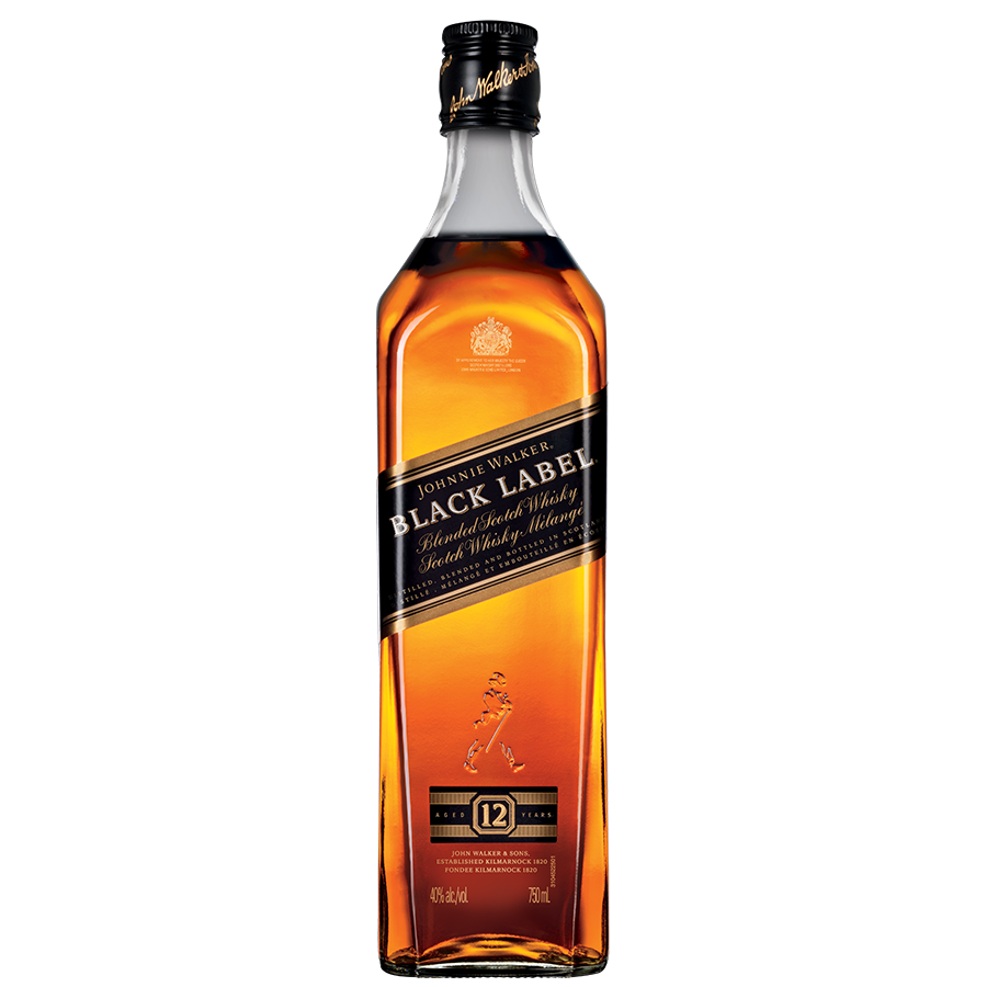 JOHNNIE WALKER BLACK LABEL 750ML @ Kelowna [1003014]