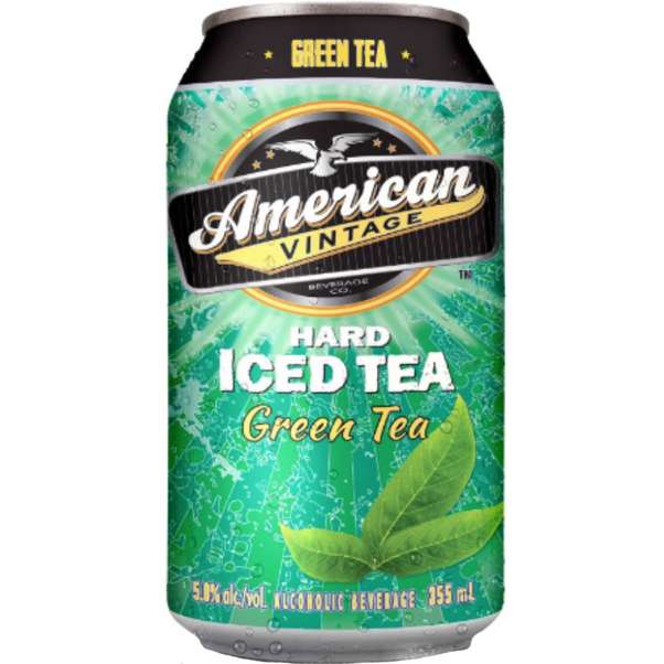 AMERICAN VINTAGE GREEN ICED TEA 355ML 6PK CAN @ Kelowna [1003117]