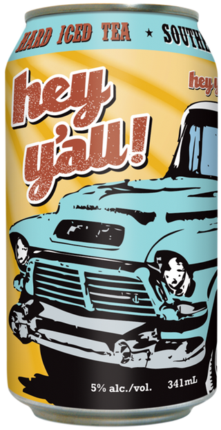 HEY YALL HARD ICED TEA 341ML 6PK CAN @ Kelowna [1003548]