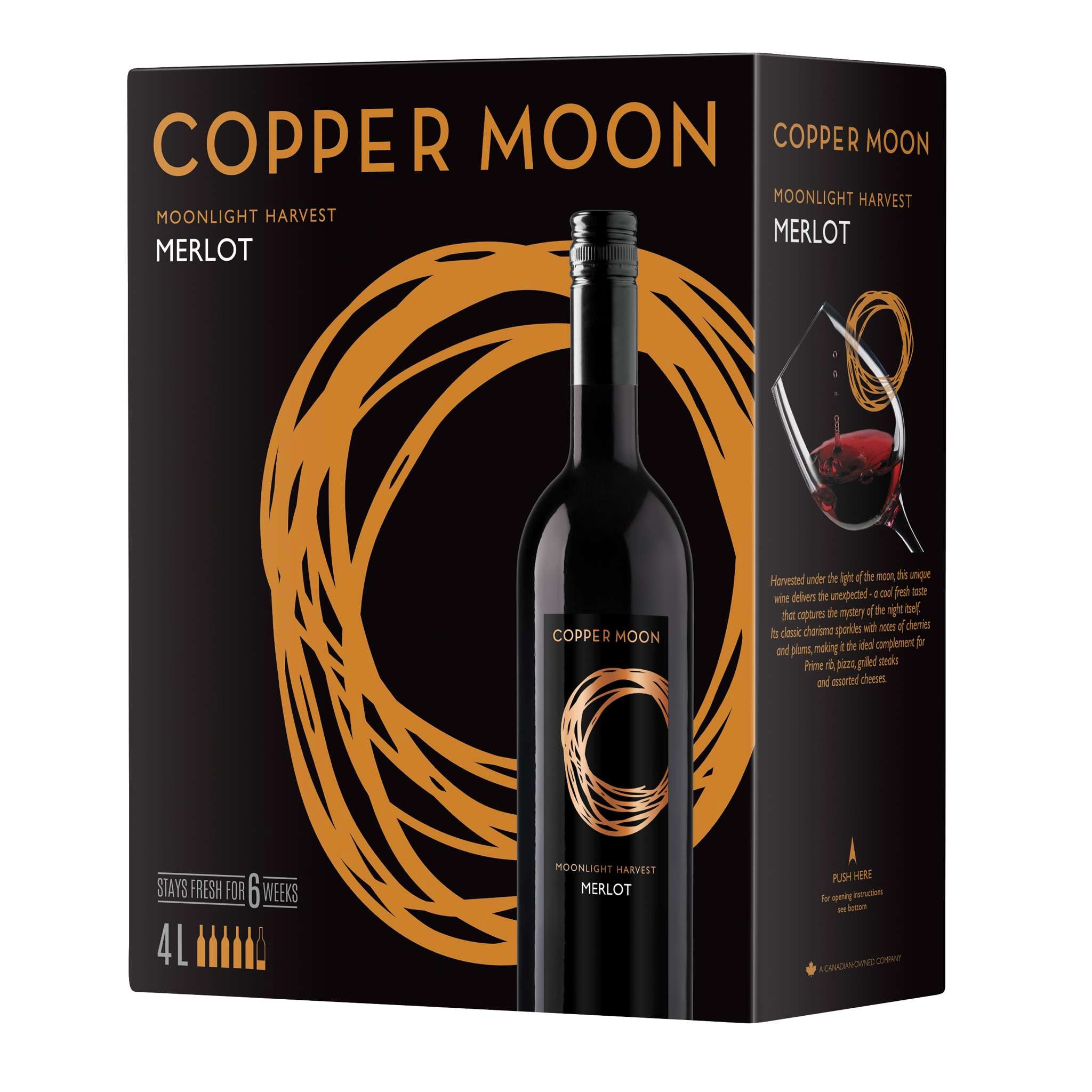 COPPER MOON MERLOT 4L @ Kelowna [1003560]