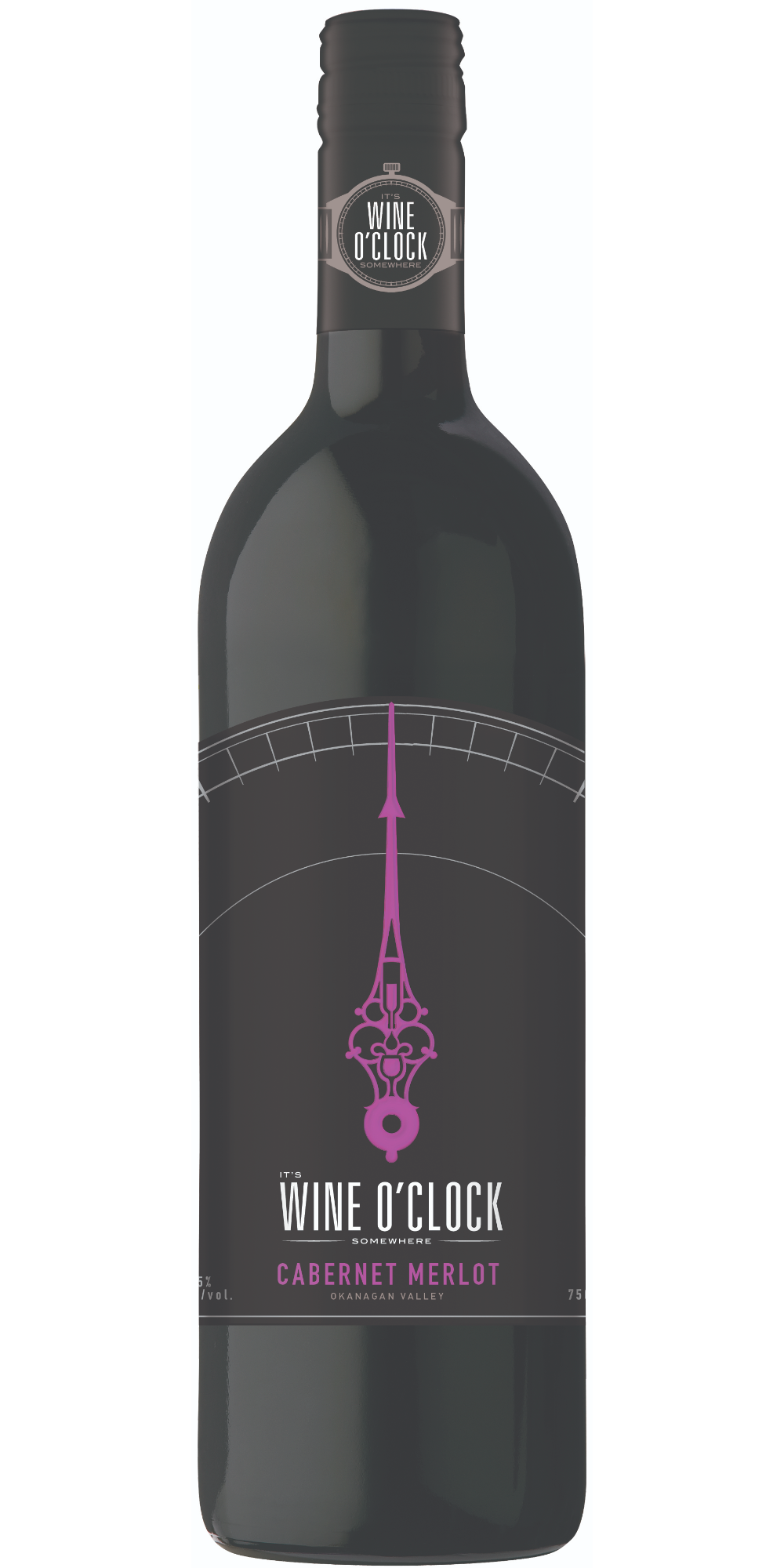 WINE O CLOCK CABERNET MERLOT 750ML @ Kelowna [1003570]