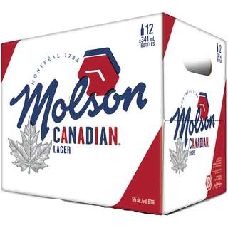 MOLSON CANADIAN 341ML 12PK BT @ Kelowna [1003752]