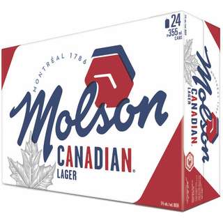 MOLSON CANADIAN 355ML 24PK CAN @ Kelowna [1004163]