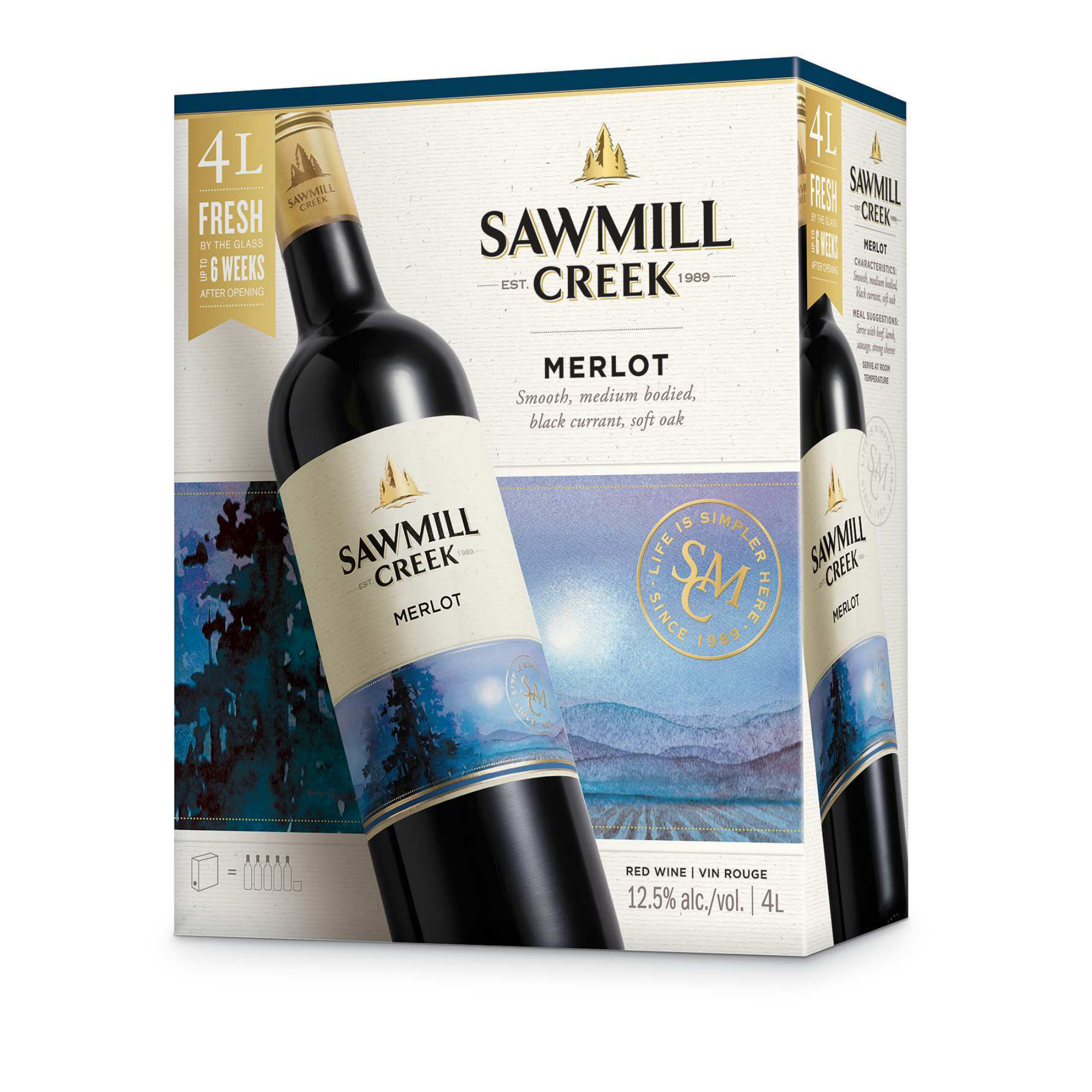 SAWMILL CREEK MERLOT 4L @ Kelowna [1004224]