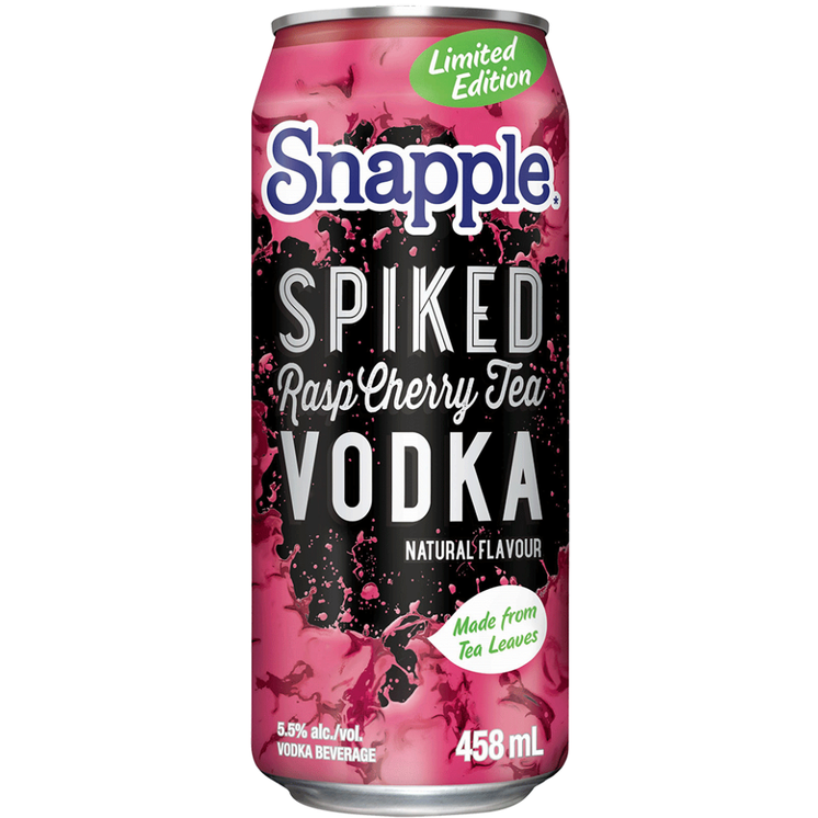 SNAPPLE SPIKED RASPCHERRY TEA 458ML CAN @ Kelowna [1004483]