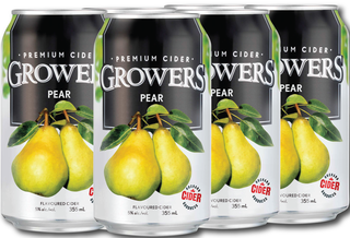 GROWERS BARTLETT PEAR CIDER 355ML 6PK CAN @ Kelowna [1004848]