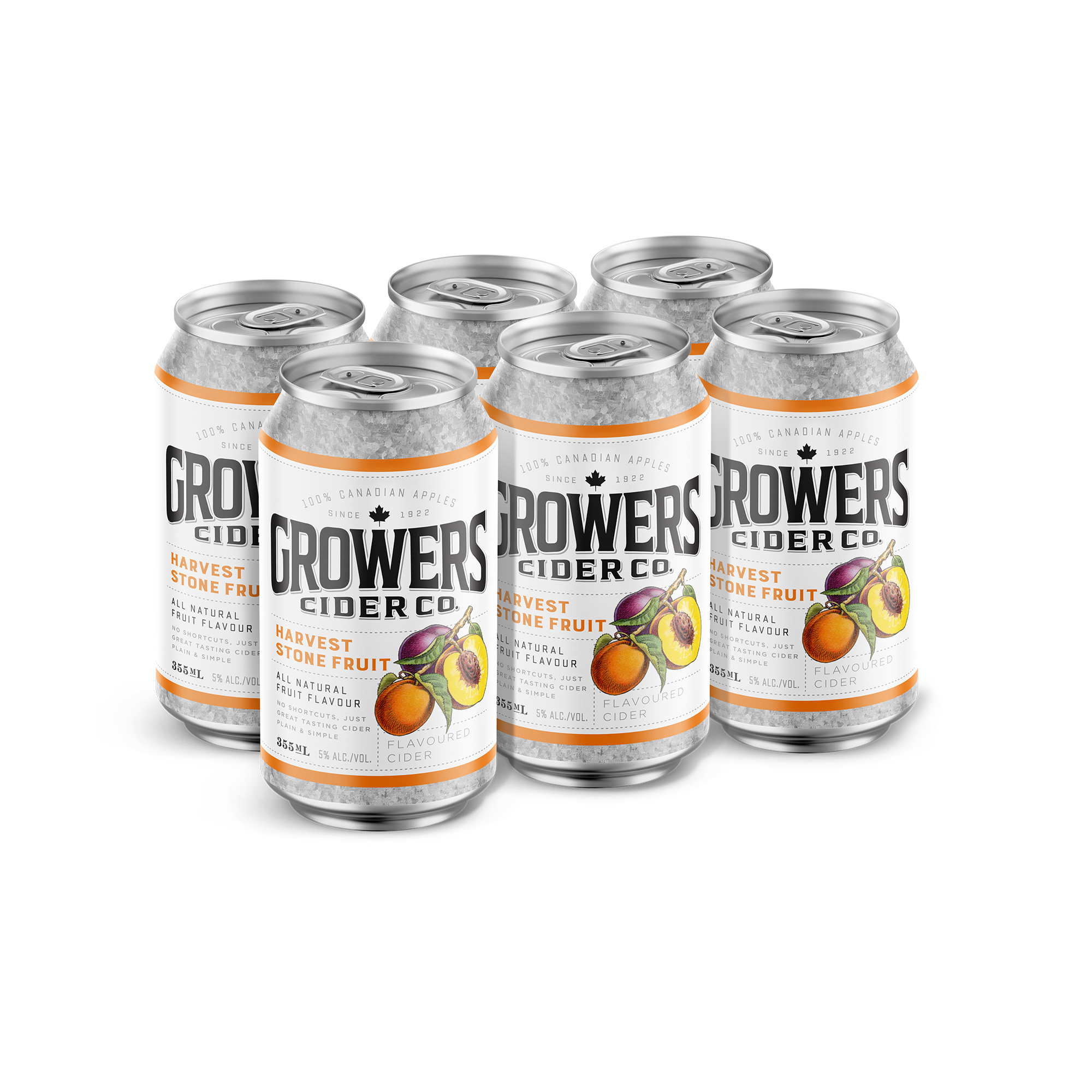 GROWERS STONE FRUIT CIDER 355ML 6PK CAN @ Kelowna [1004850]