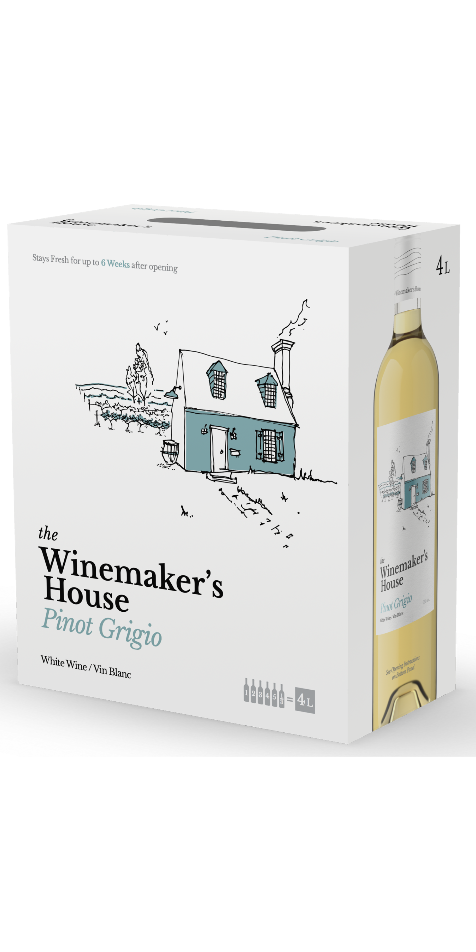 THE WINEMAKERS HOUSE PINOT GRIGIO 4L @ Kelowna [1005049]