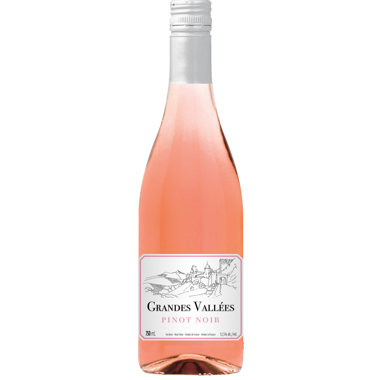 GRANDES VALLEES PINOT ROSE 750ML @ Township [1005428]