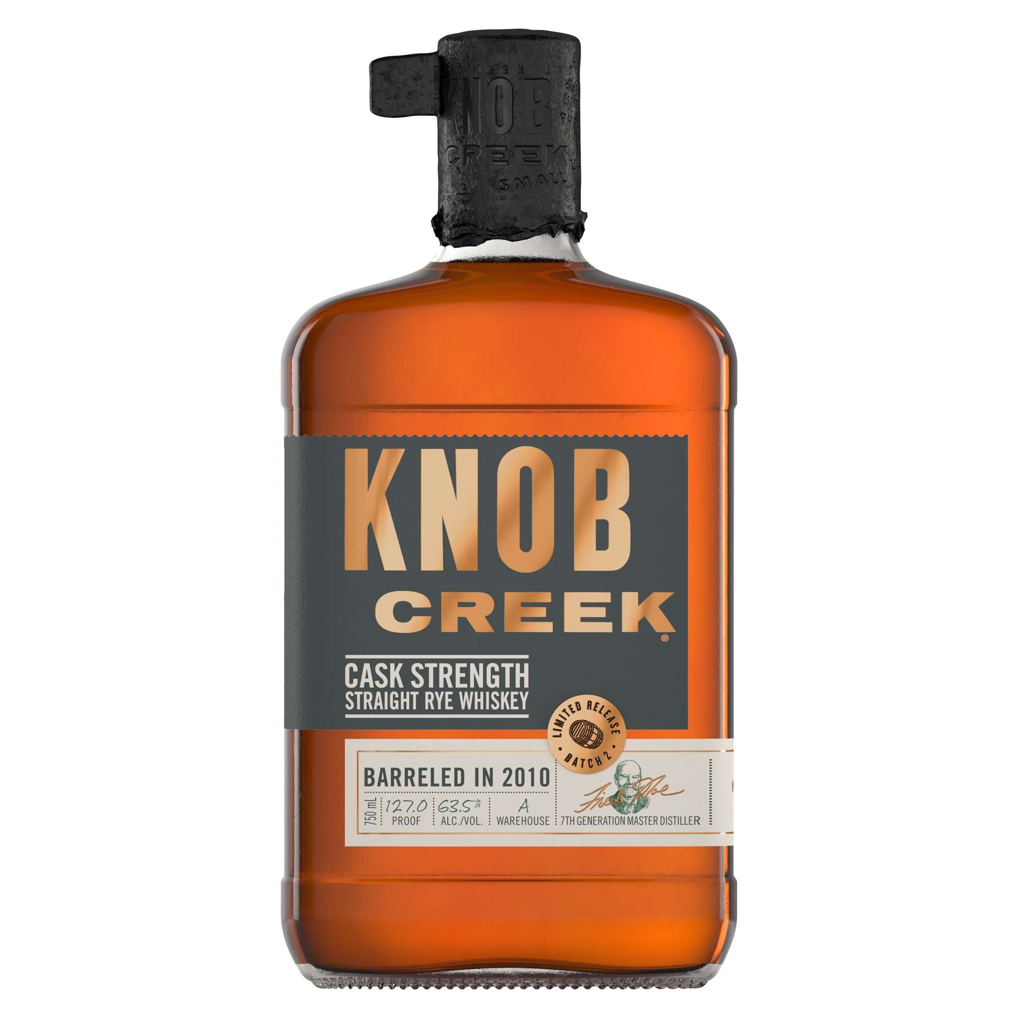 KNOB CREEK CASK STRENGTH RYE RELEASE #1 750ML @ Kelowna [1005476]