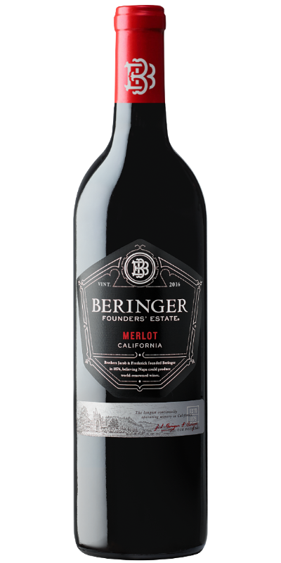 BERINGER FOUNDERS ESTATE MERLOT 750ML @ Kelowna [1008152]