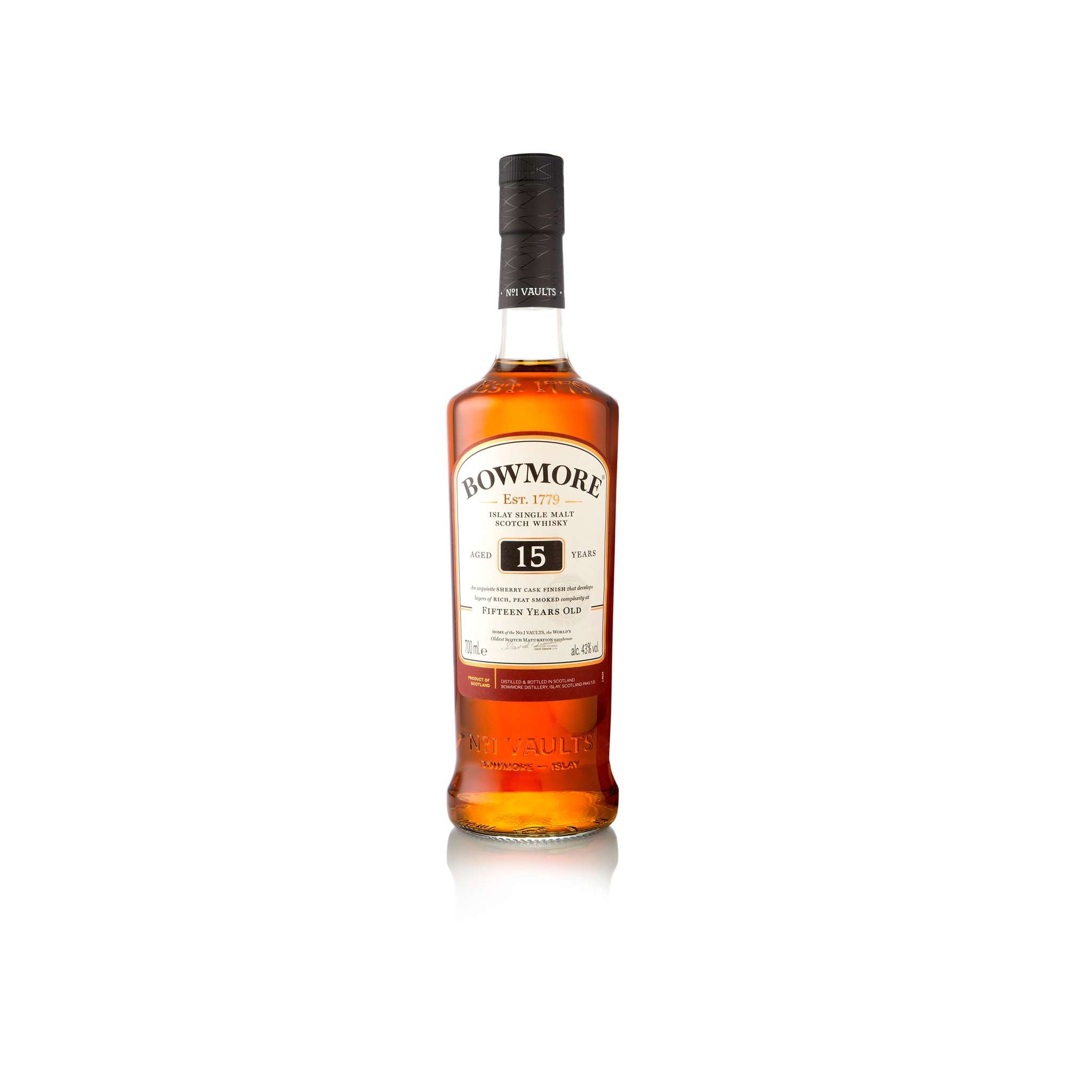 BOWMORE 15YR SINGLE MALT SCOTCH WHISKY 750ML @ Kelowna [1008306]