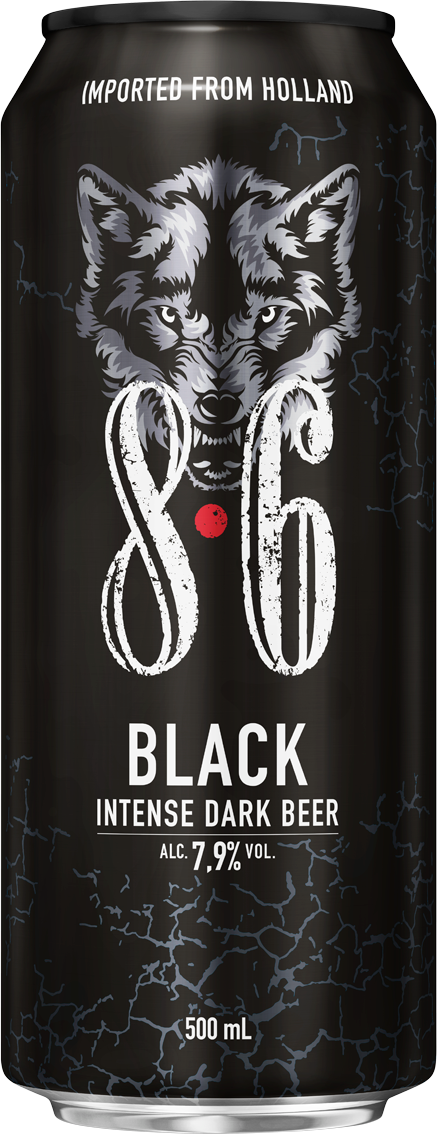 BAVARIA 8.6 BLACK 500ML CAN @ Kelowna [1008470]