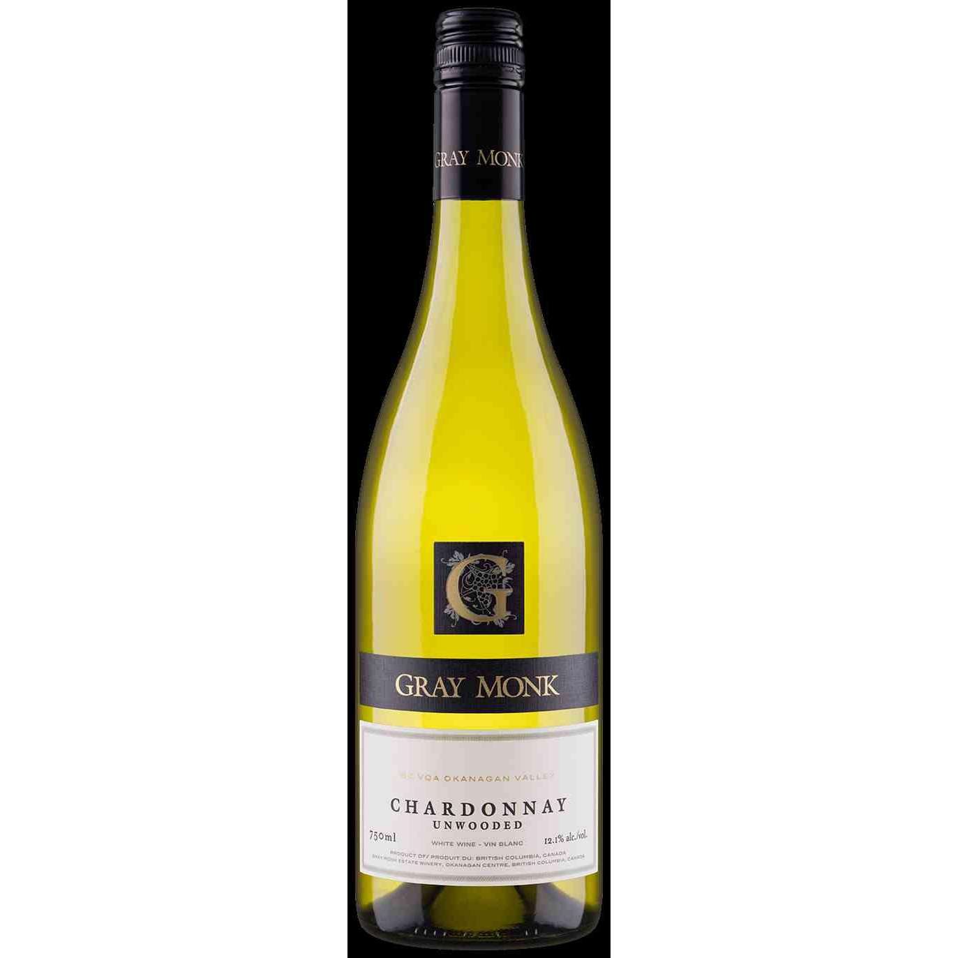 GRAY MONK CHARDONNAY UNWOODED 750ML @ Kelowna [1008549]