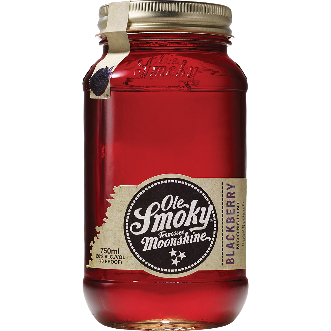 OLE SMOKY BLACKBERRY MOONSHINE 750ML @ Kelowna [1008561]