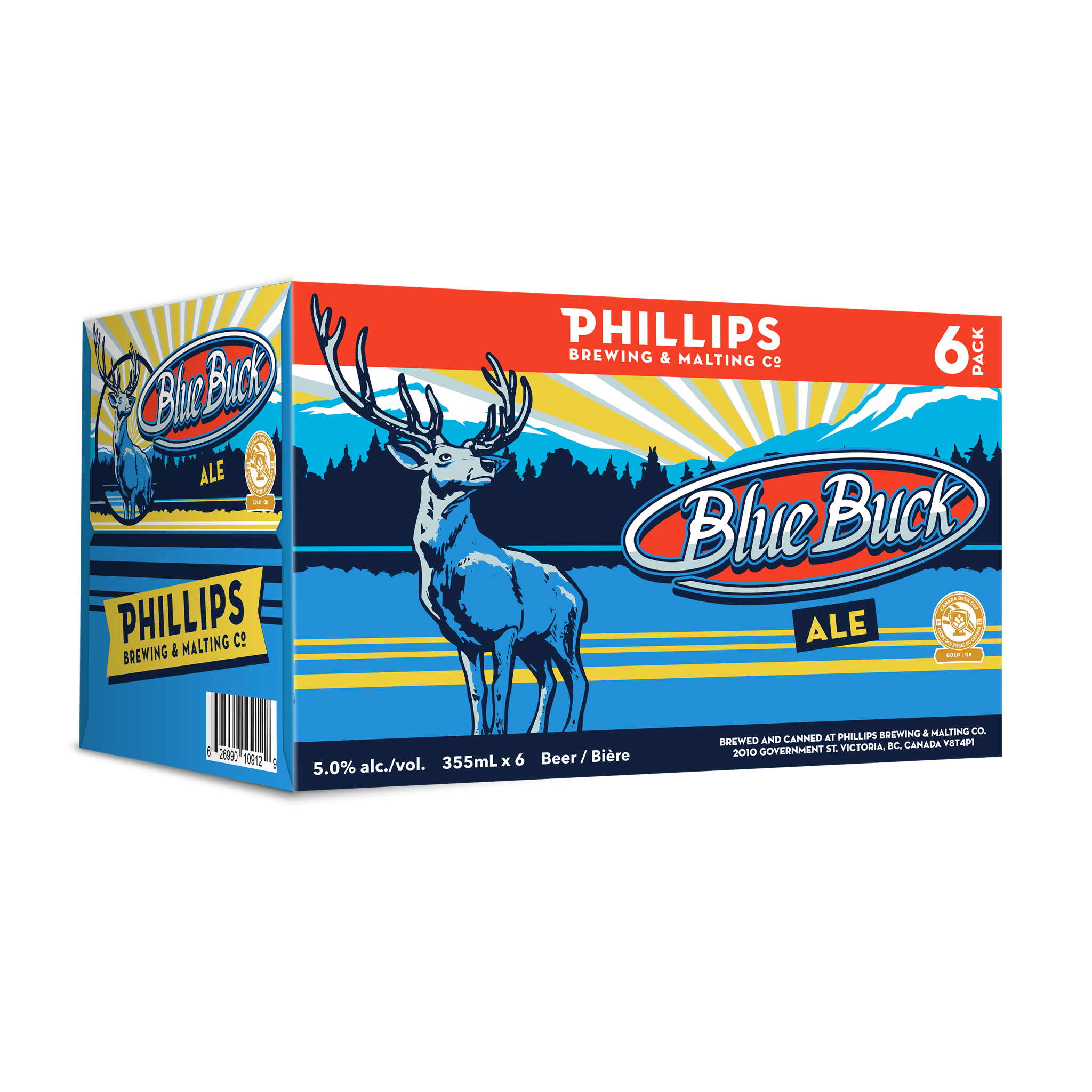 PHILLIPS BLUE BUCK ALE 355ML 6PK CAN @ Kelowna [1008598]