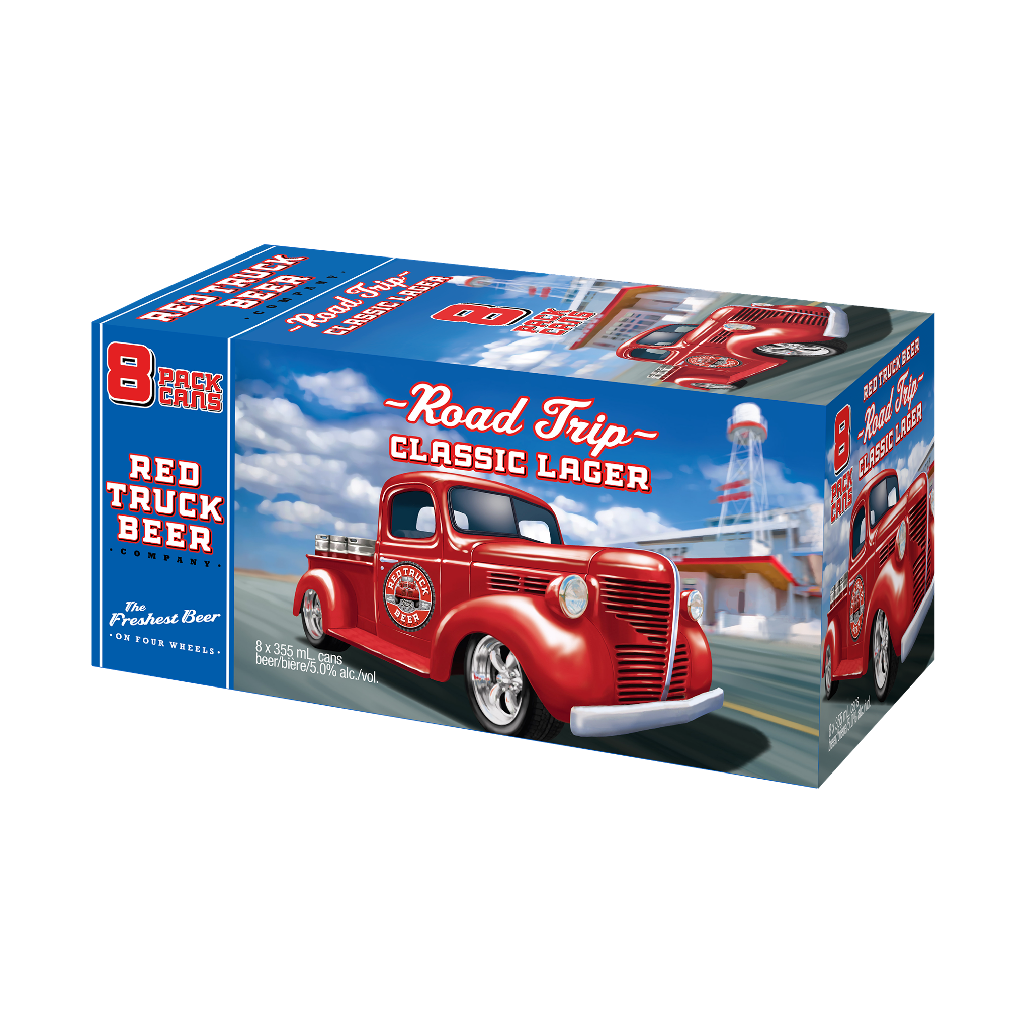 RED TRUCK LAGER 355ML 8PK CAN @ Kelowna [1008865]