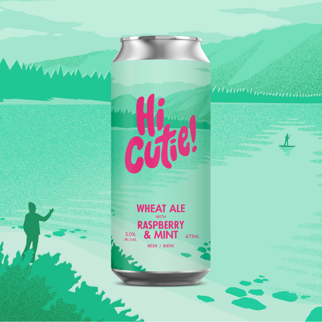 BORN BREW HI CUTIE PALE WHEAT ALE 473ML 4PK CAN @ Emerald Hills [1009508]