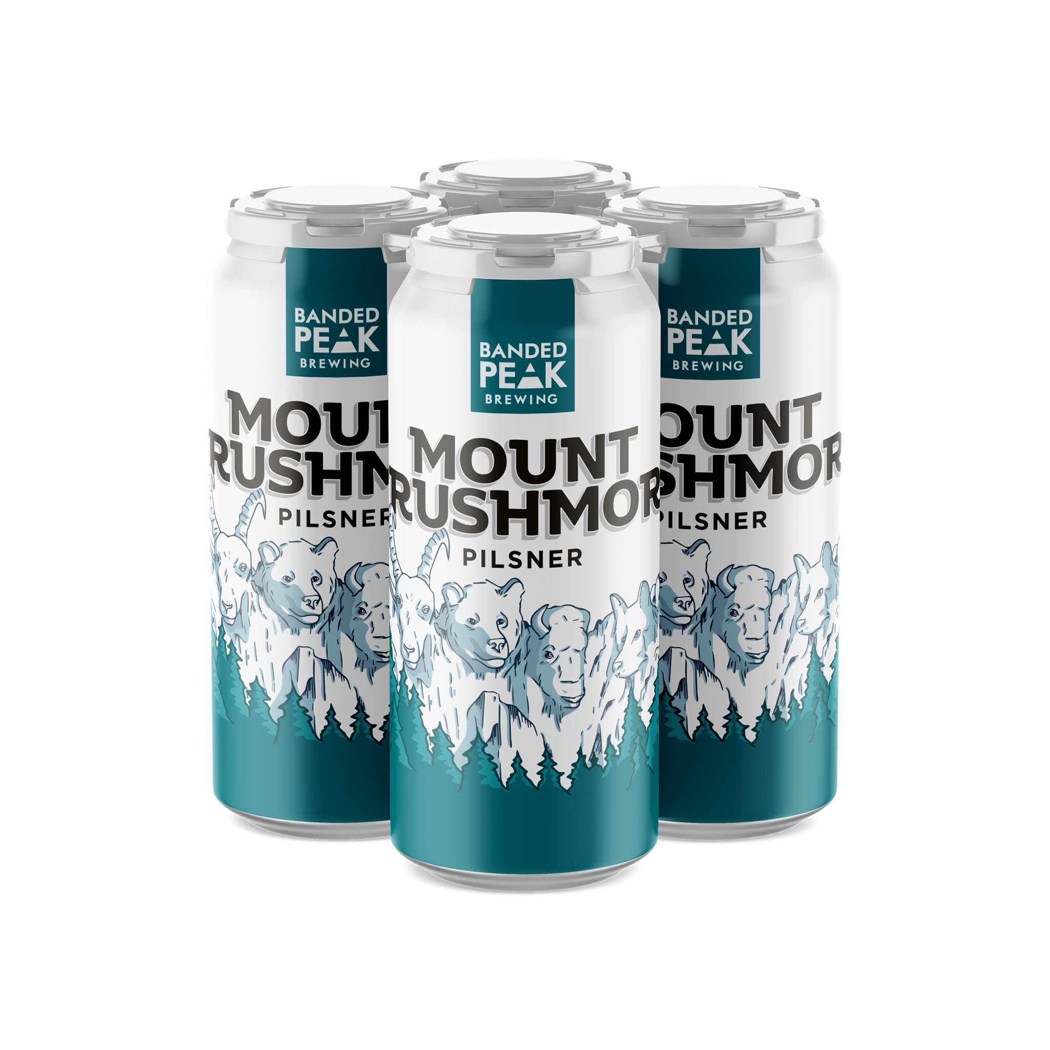 BANDED PEAK MOUNT CRUSHMORE PILSNER 473ML 4PK CAN @ Township [1009838]