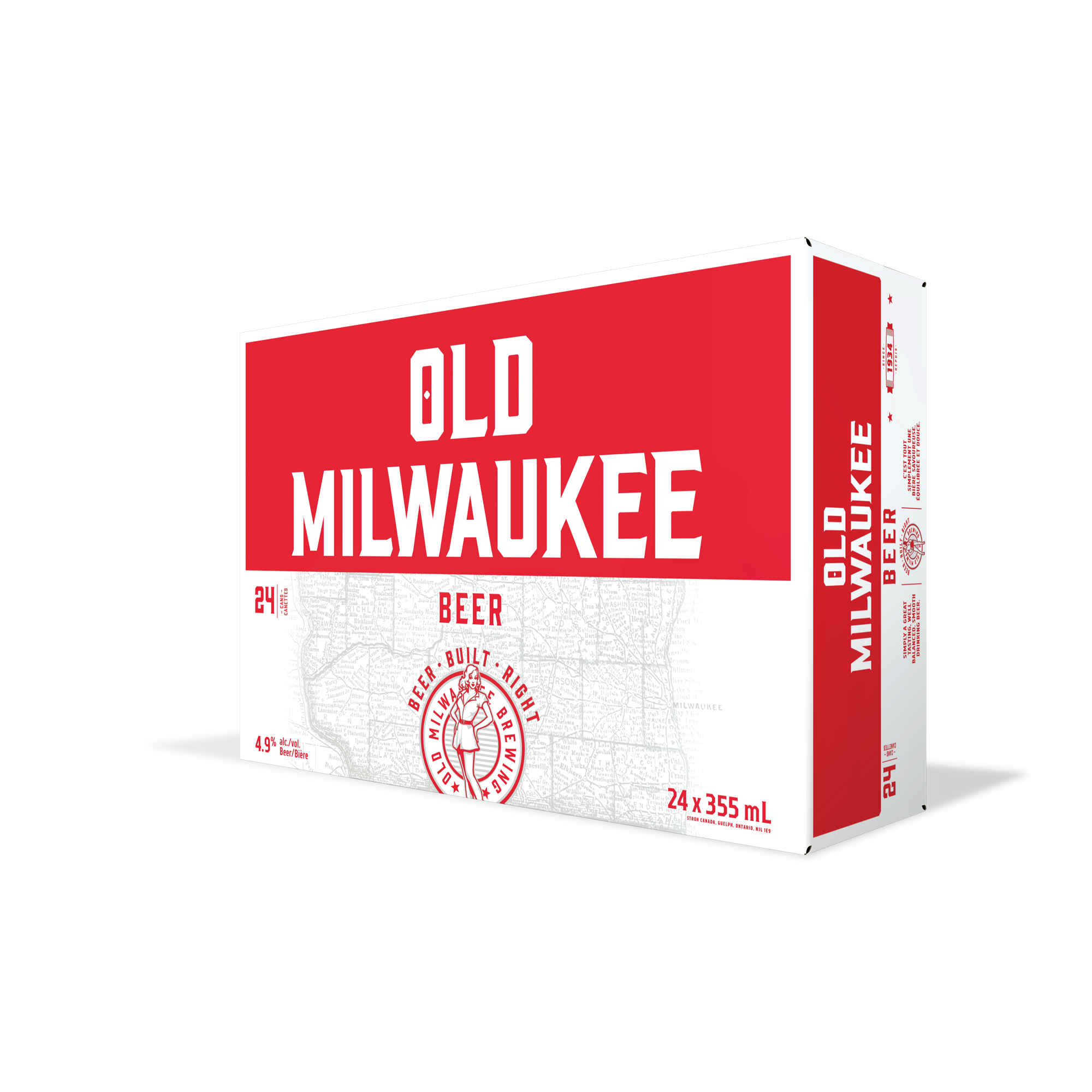 OLD MILWAUKEE 355ML 24PK CAN @ Kelowna [1011034]