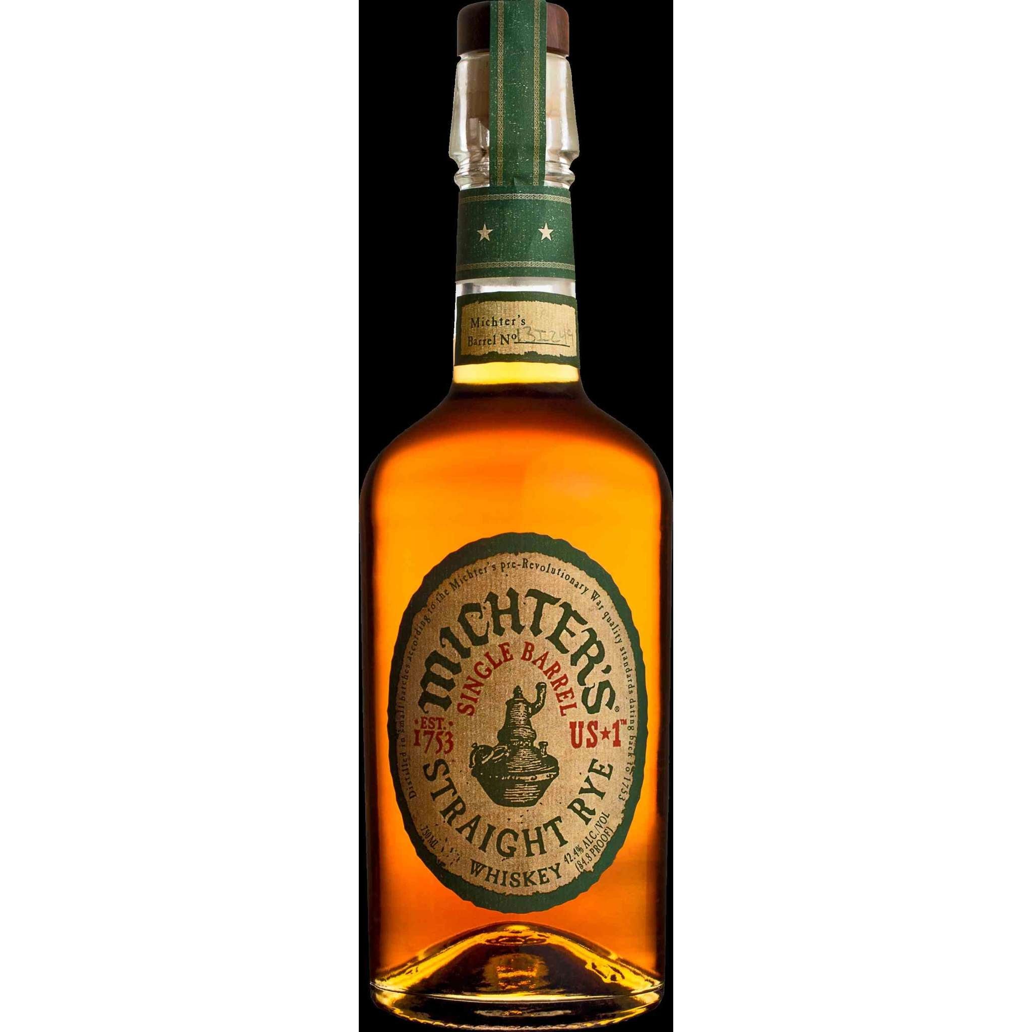 MICHTERS US 1 SINGLE BARREL STRAIGHT RYE WHISKEY 750ML @ Kelowna [1011352]