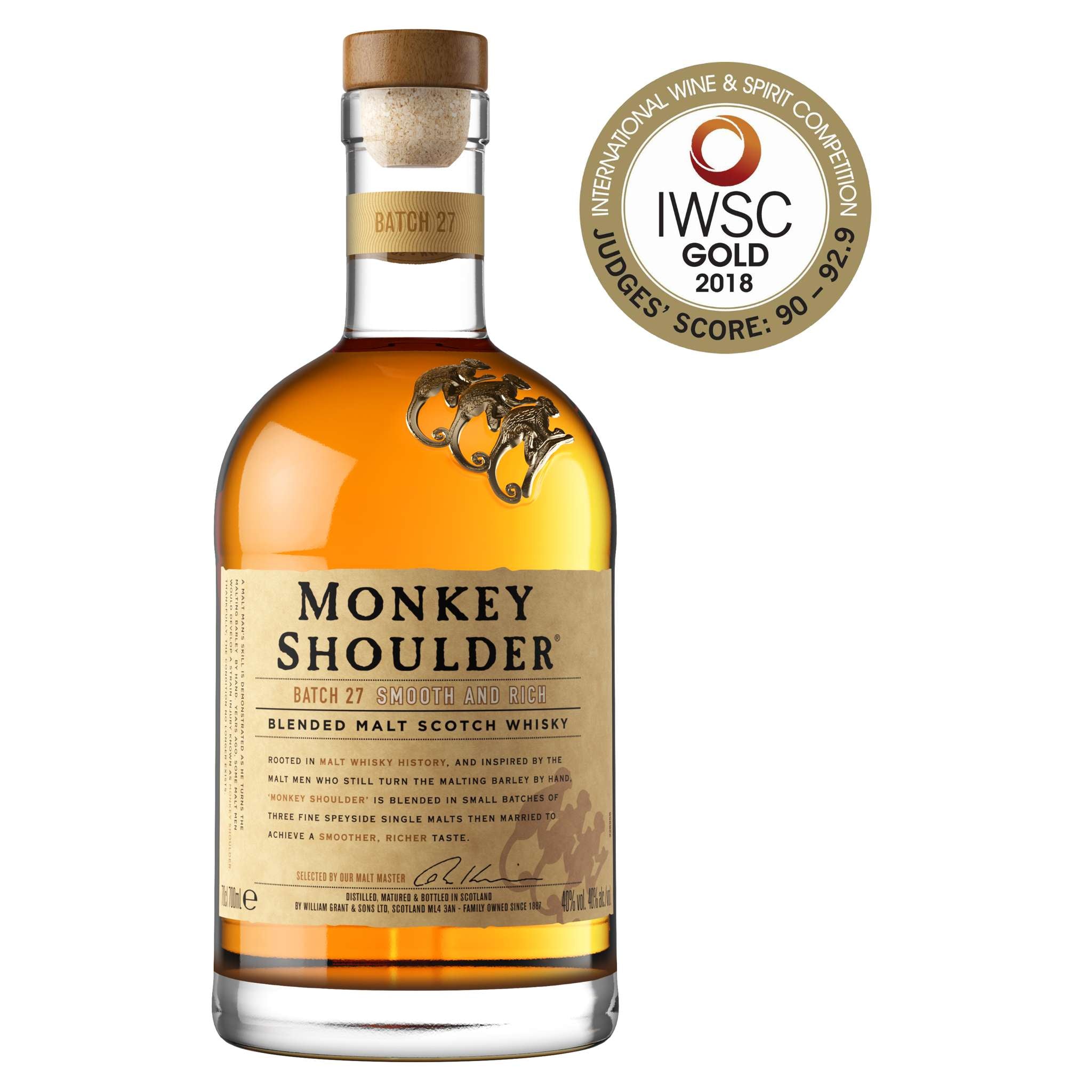 MONKEY SHOULDER BLENDED SCOTCH WHISKY 750ML @ Kelowna [1011437]