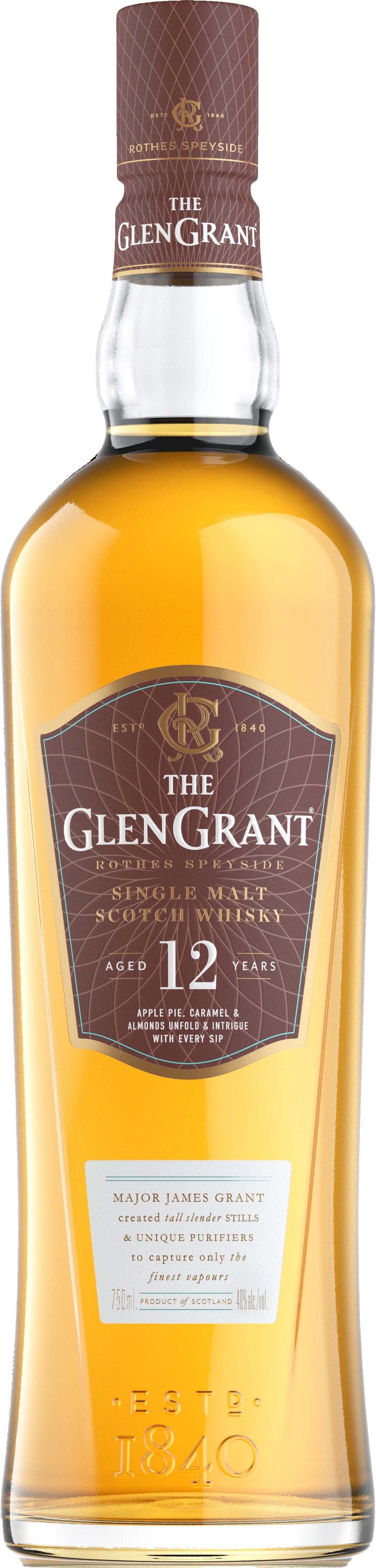 GLEN GRANT 12YR SINGLE MALT SCOTCH WHISKY 750ML @ Kelowna [1011472]