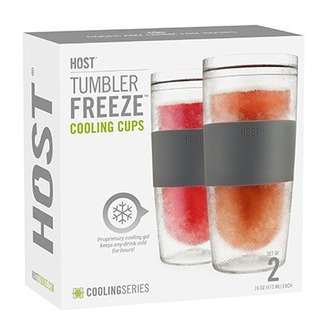 TRUE HOST TUMBLER FREEZE COOLING CUPS SET OF 2 @ Kelowna [1011591]