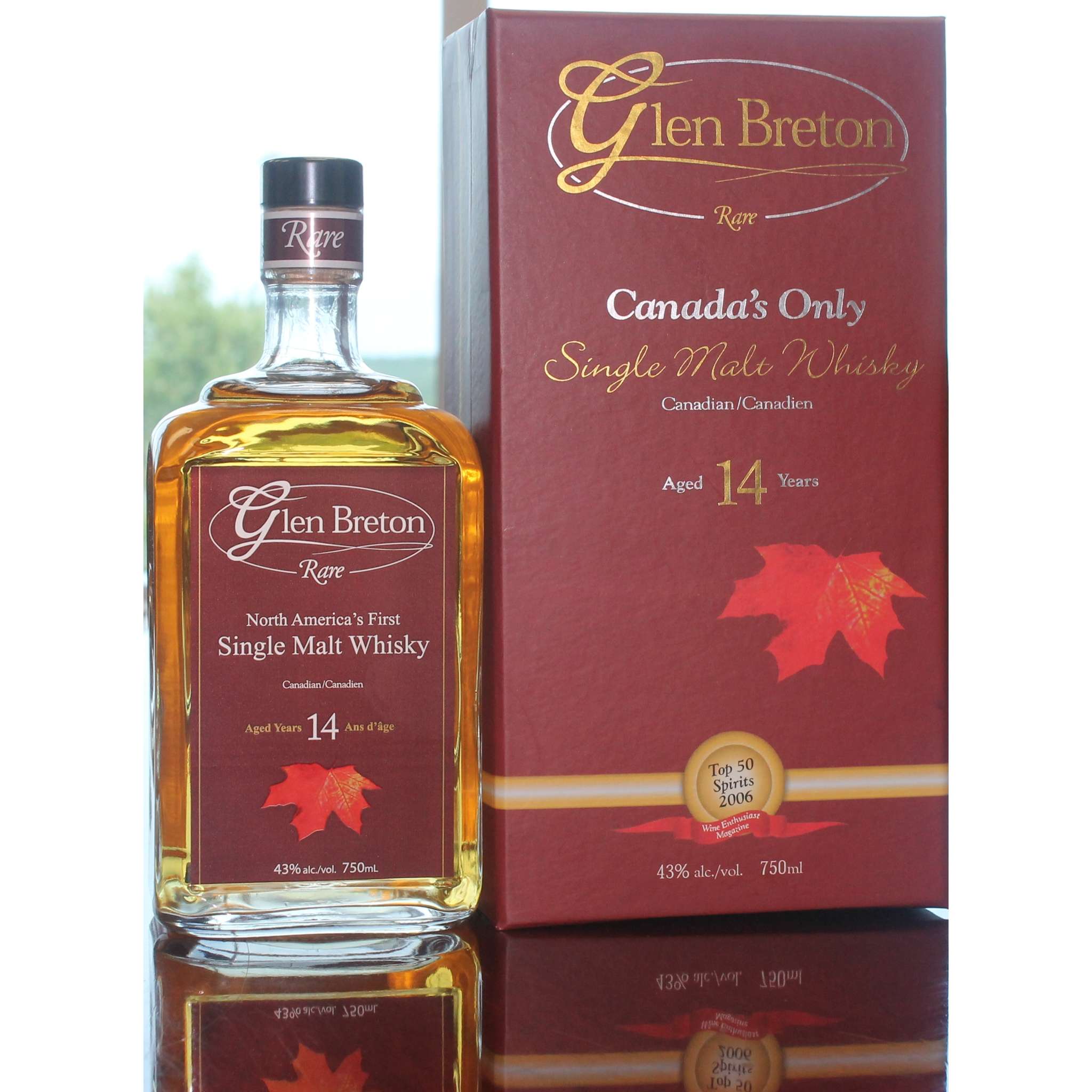 GLEN BRETON 14YR CANADIAN WHISKY 750ML @ Kelowna [1012179]