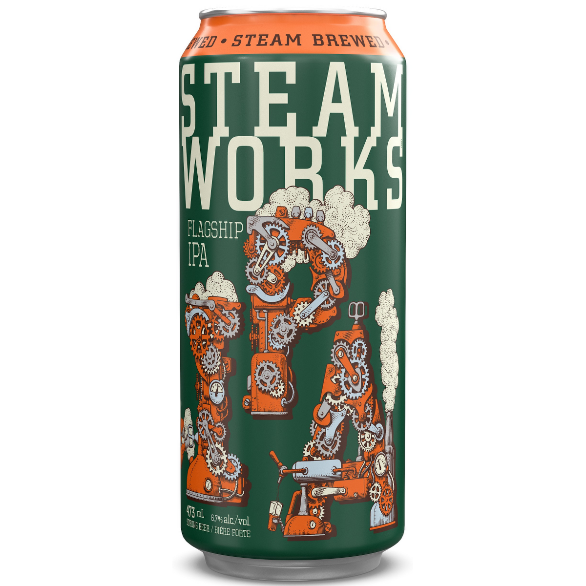 STEAMWORKS FLAGSHIP IPA 473ML CAN @ Kelowna [1012417]