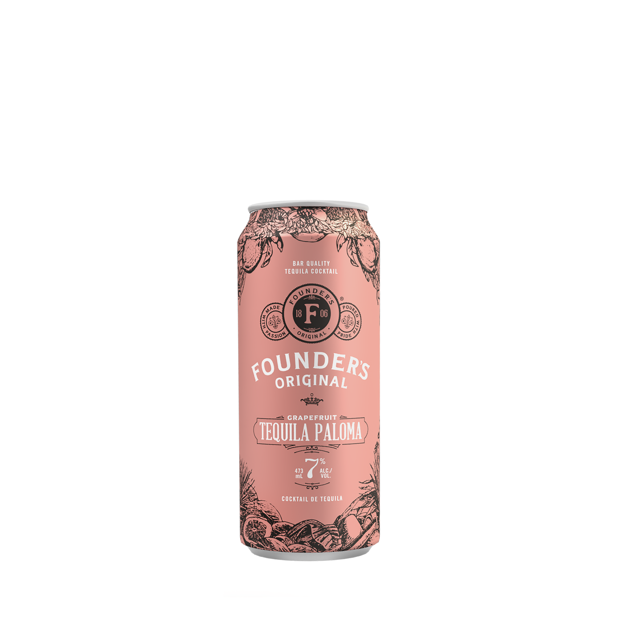 FOUNDERS ORIGINAL GRAPEFRUIT TEQUILA PALOMA 473ML CAN @ Kelowna [1013396]