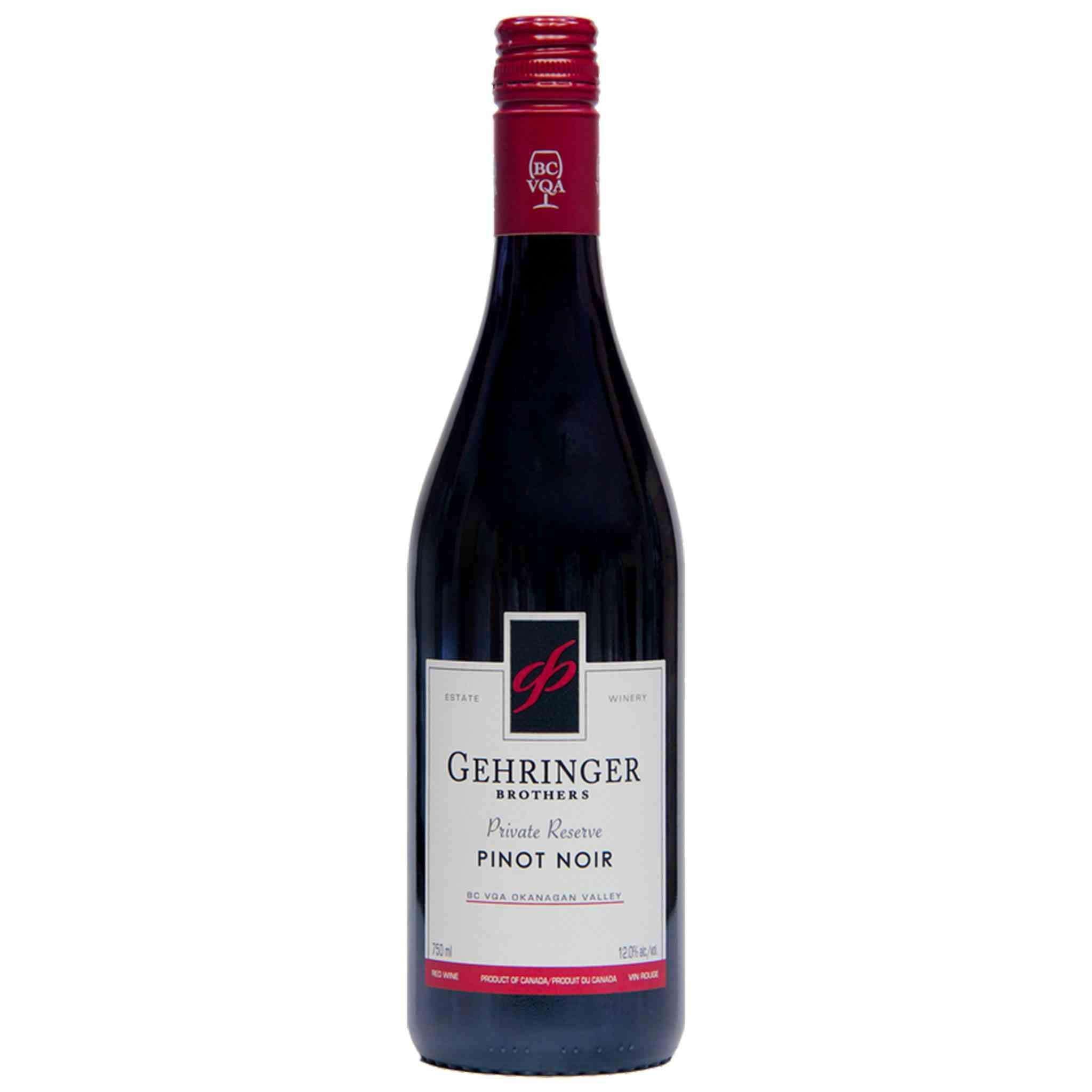 GEHRINGER PINOT NOIR 750ML @ Kelowna [1013716]