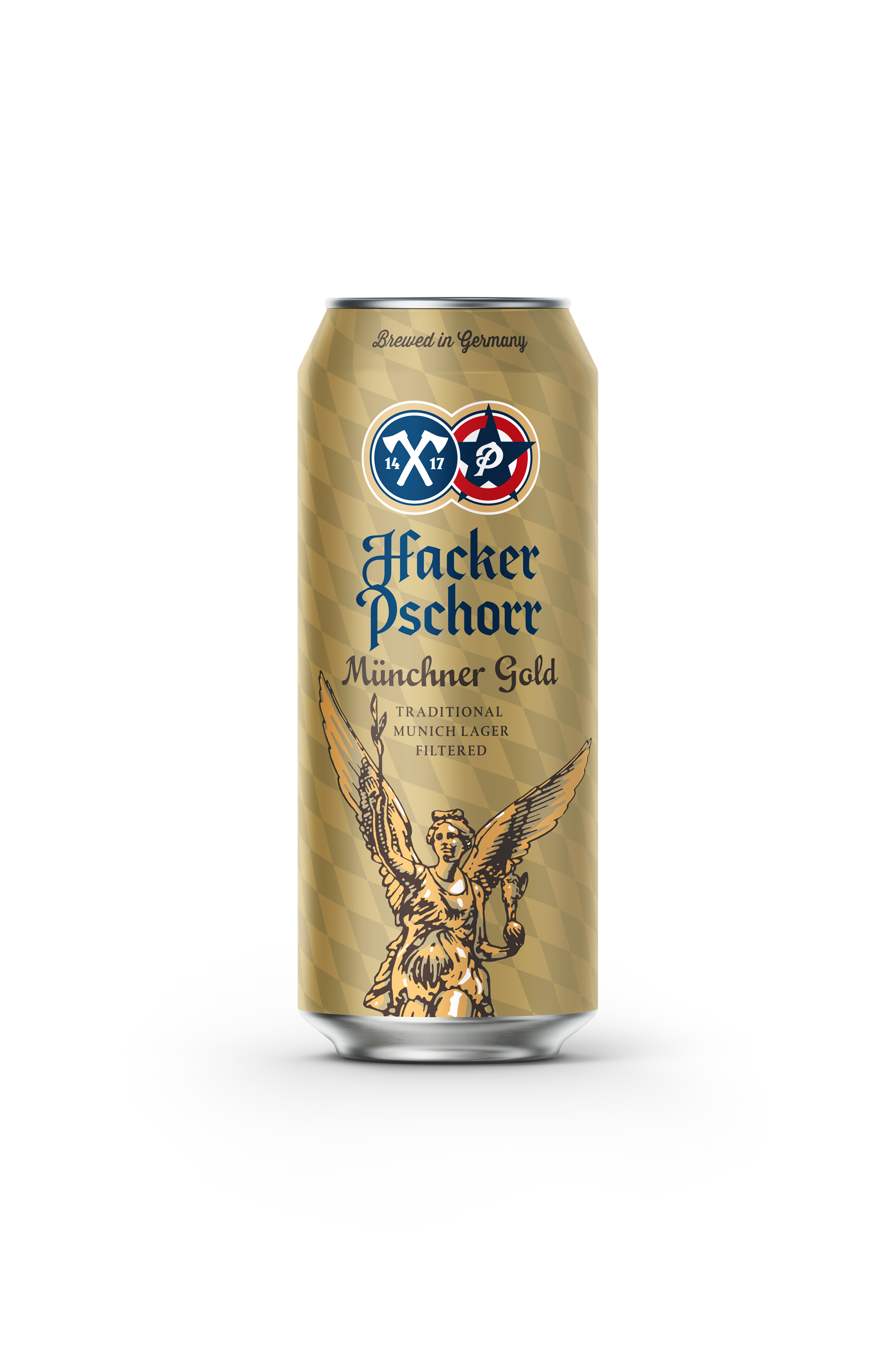 HACKER PSCHORR MUNICH GOLD LAGER 500ML CAN @ Kelowna [1014177]