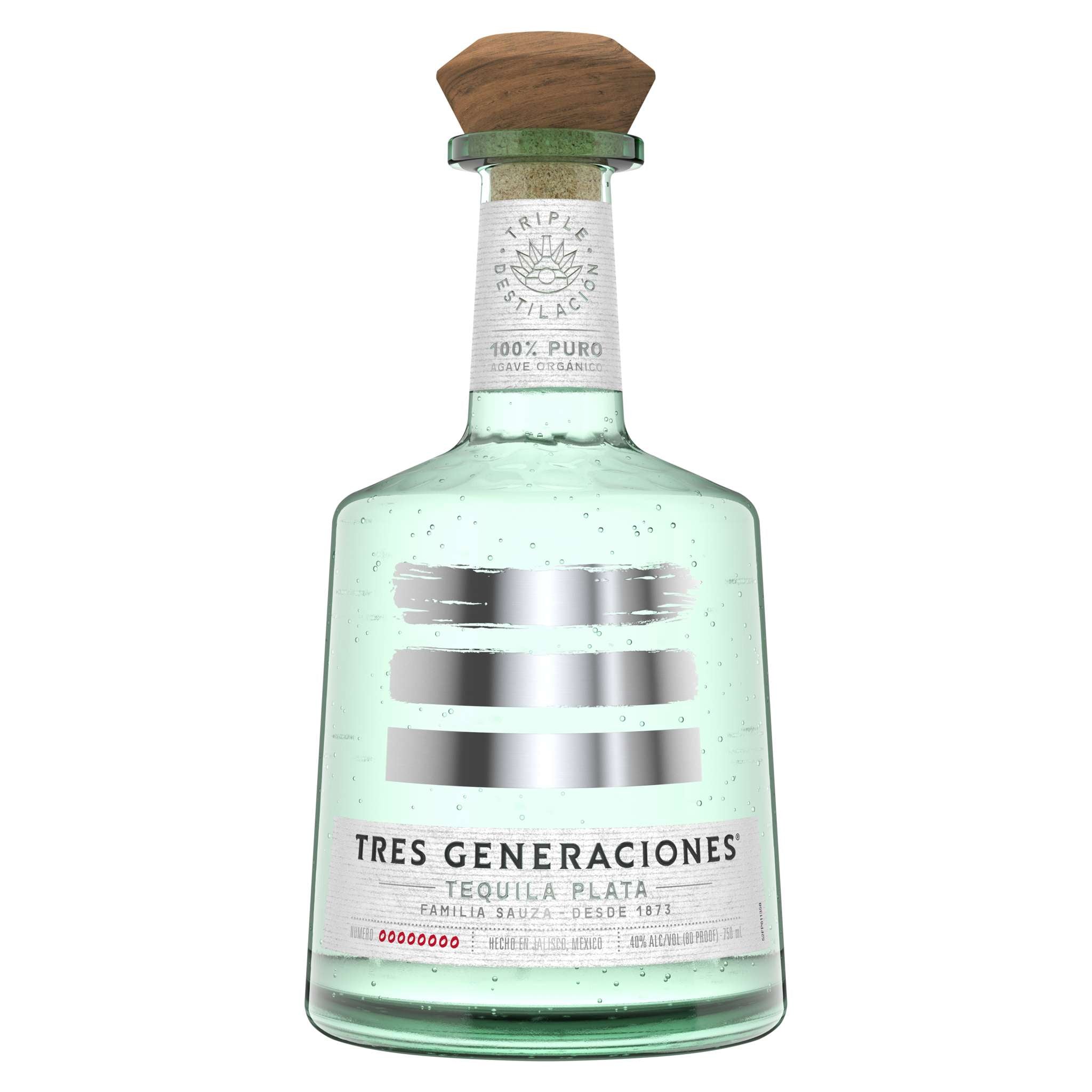 SAUZA TRES GENERACIONES PLATA BLANCO TEQUILA 750ML @ Kelowna [1014363]