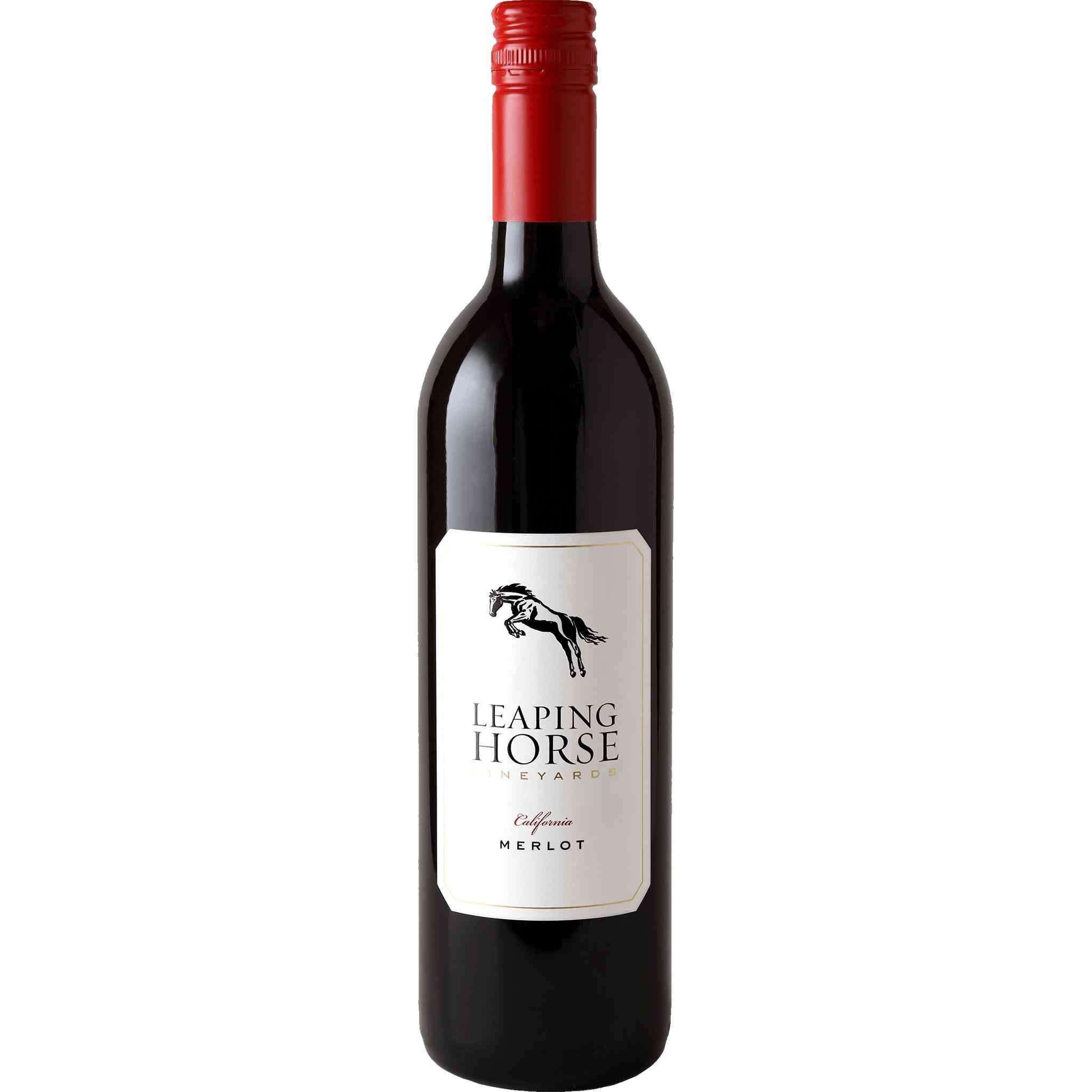 IRONSTONE LEAPING HORSE MERLOT 750ML @ Red Deer [1014653]